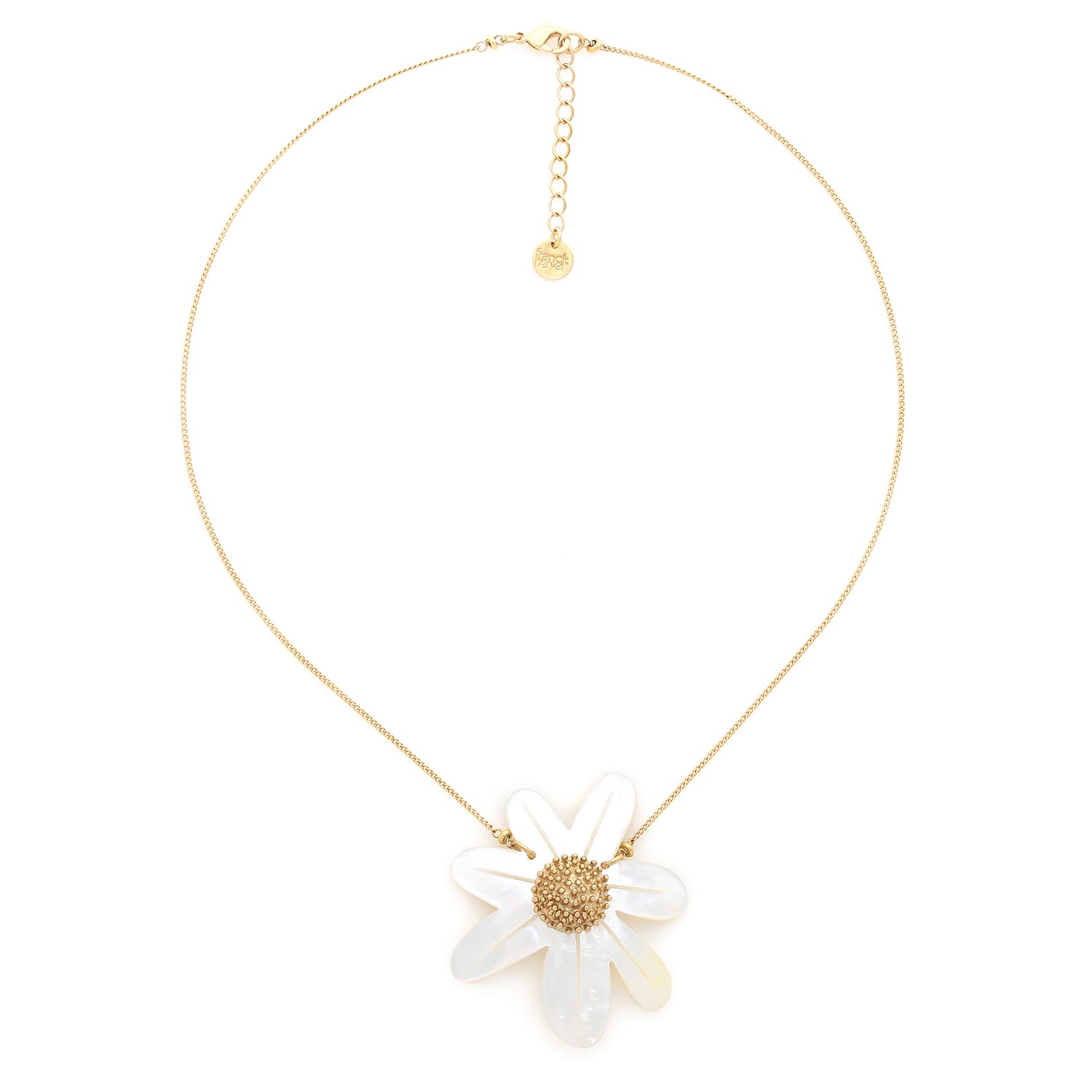 Marguerite - "MOP" flower pendant - Franck Herval