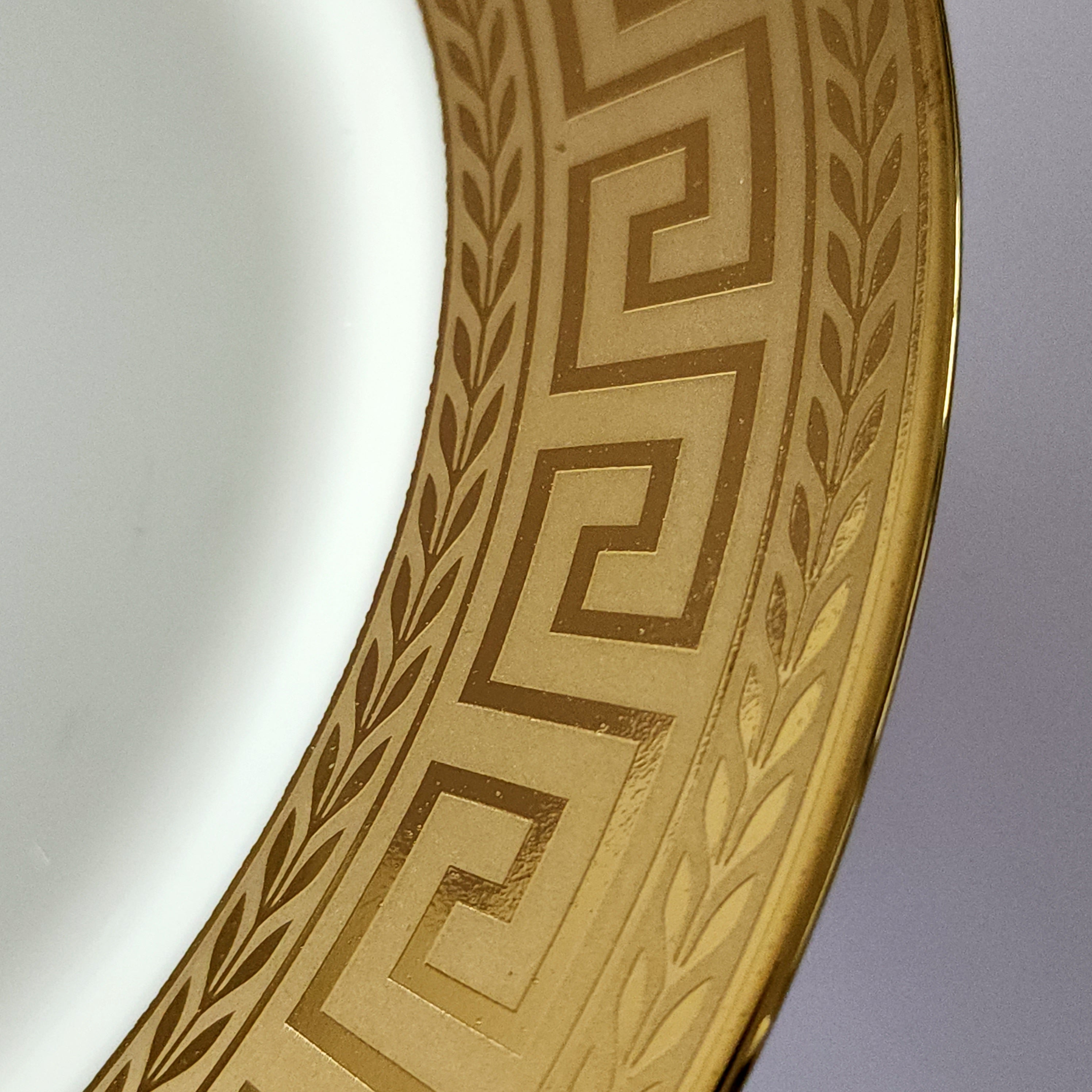 Grecian Key Cake Stand