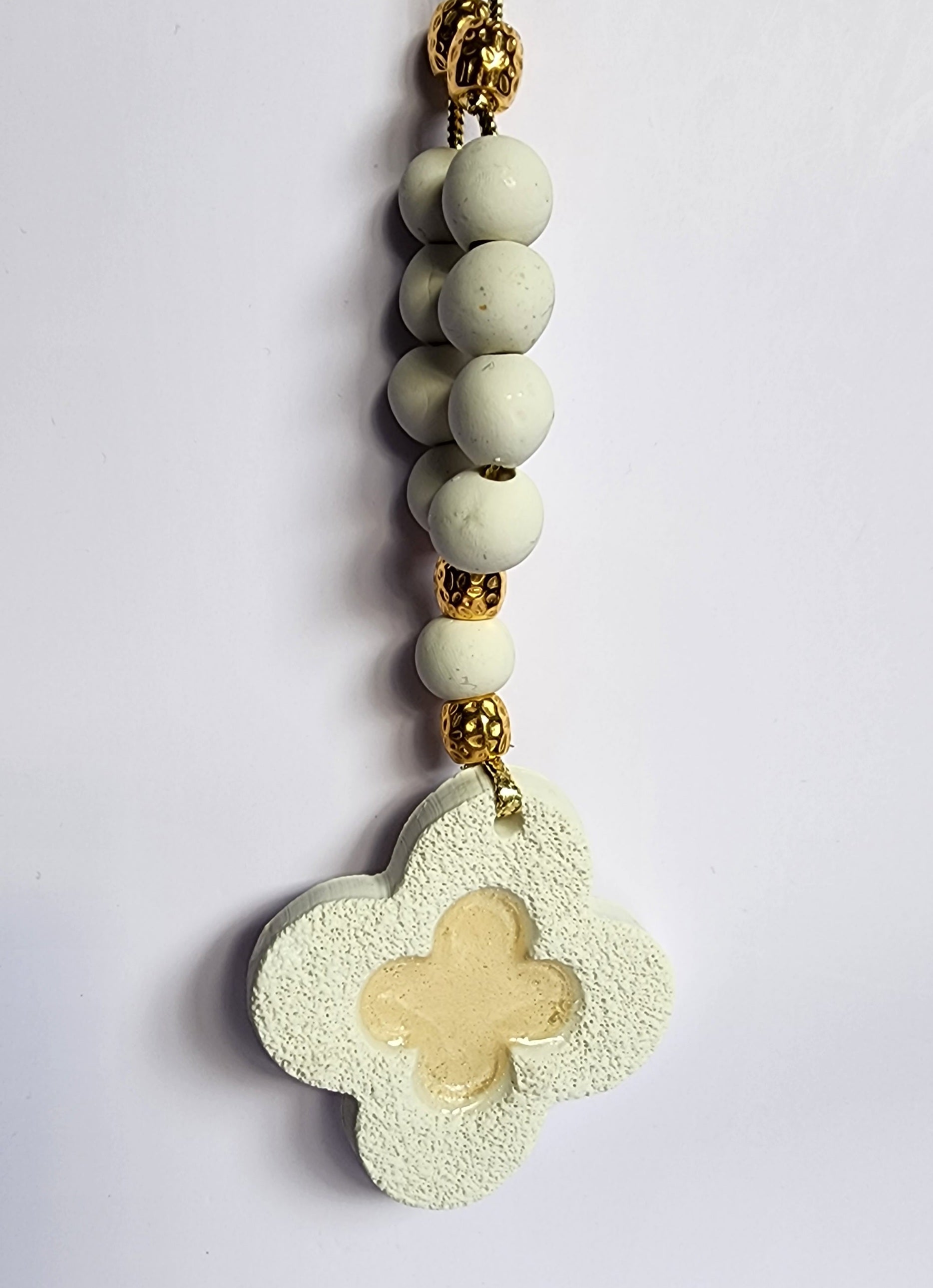 Hanging Home or Car Decor - Clover