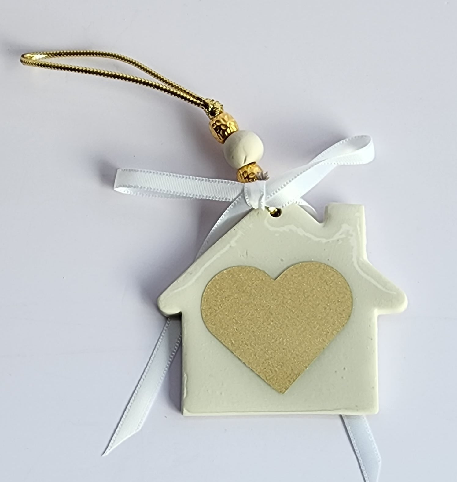 Home with Gold Heart