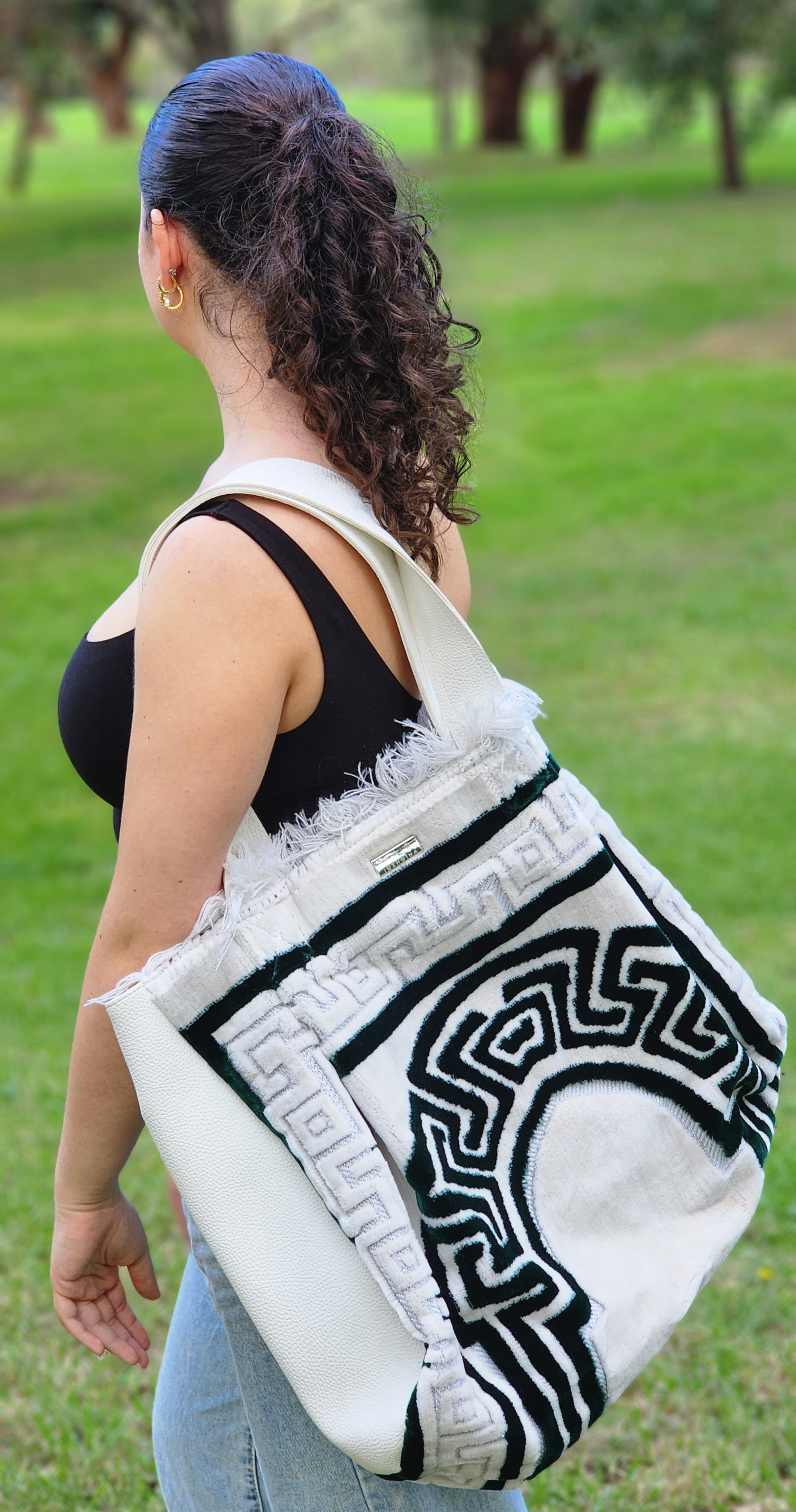 Meander Luxe Carryall - Iosifina Stars