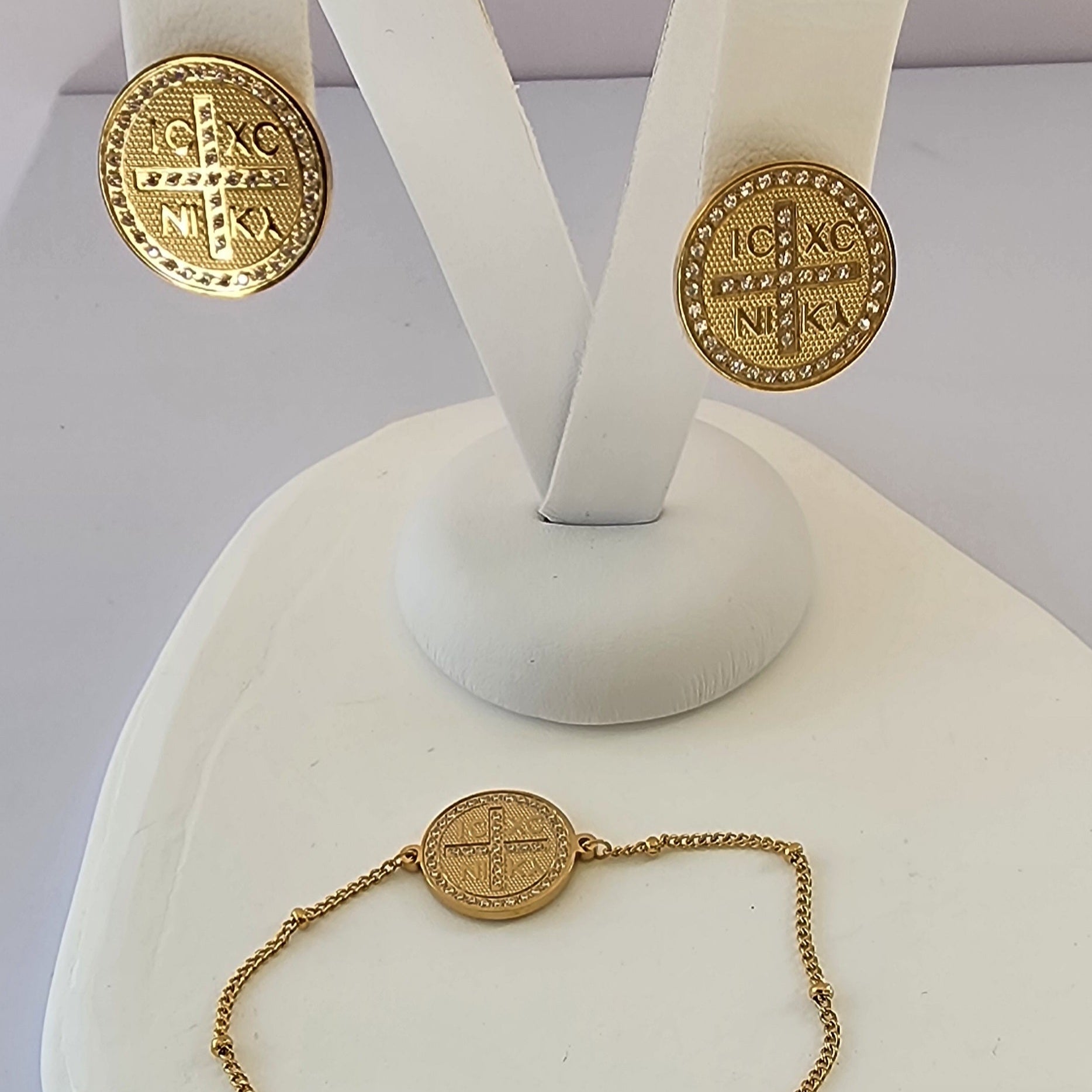 Pathos Jewellery - NIKA Earrings - Gold