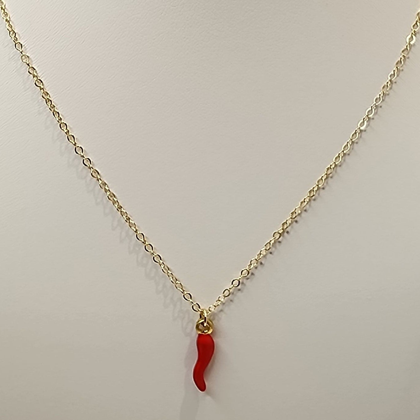 Classico Cornicello Rosso Necklace - Destino The Label