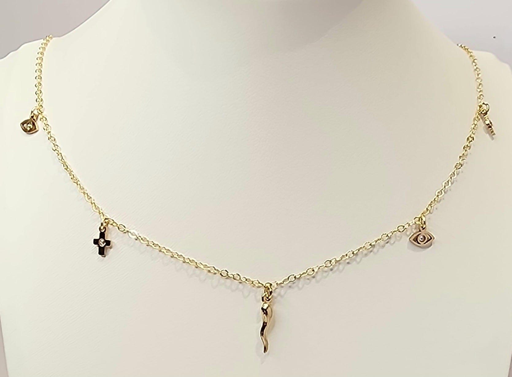 Faith and Protection Necklace - Destino The Label