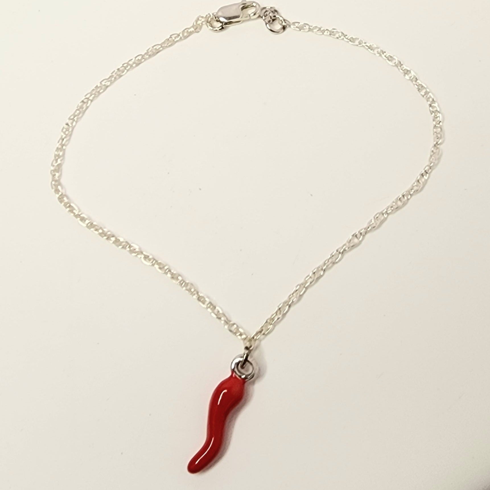 Rosso Silver Bracelet - Destino The Label