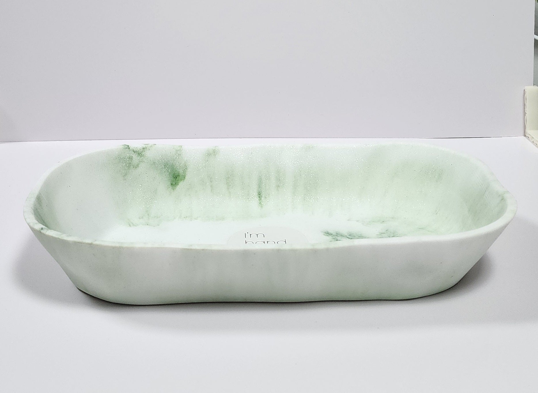 Marble look Resin Dish