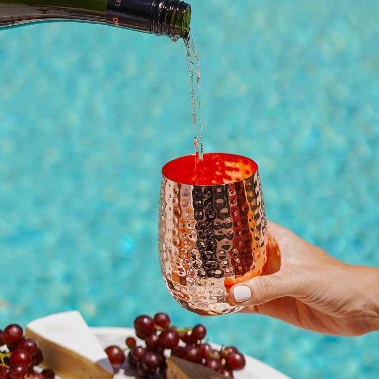 Stemless Copper Glasses (Set of 2)