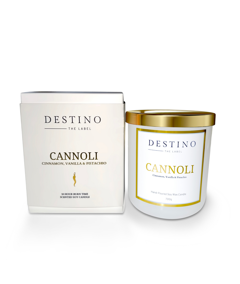 Cannoli Candle by Destino The Label
