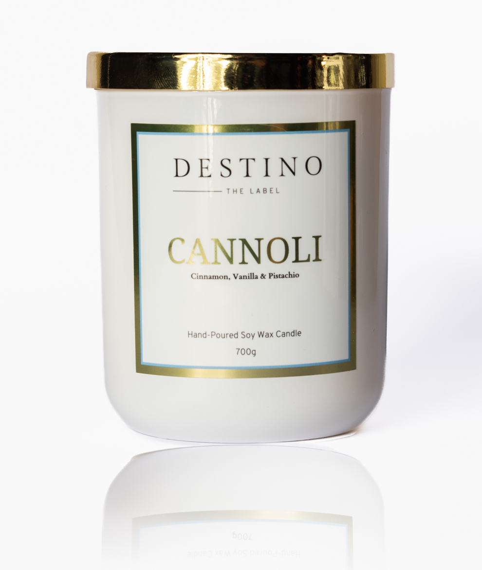 Cannoli Candle by Destino The Label