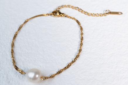 Pathos Jewellery - Mykonian Freshwater Pearl Bracelet