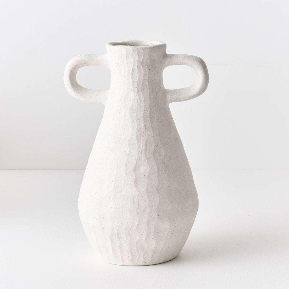 Sistine Pot - White (27cmh x 15cmd)