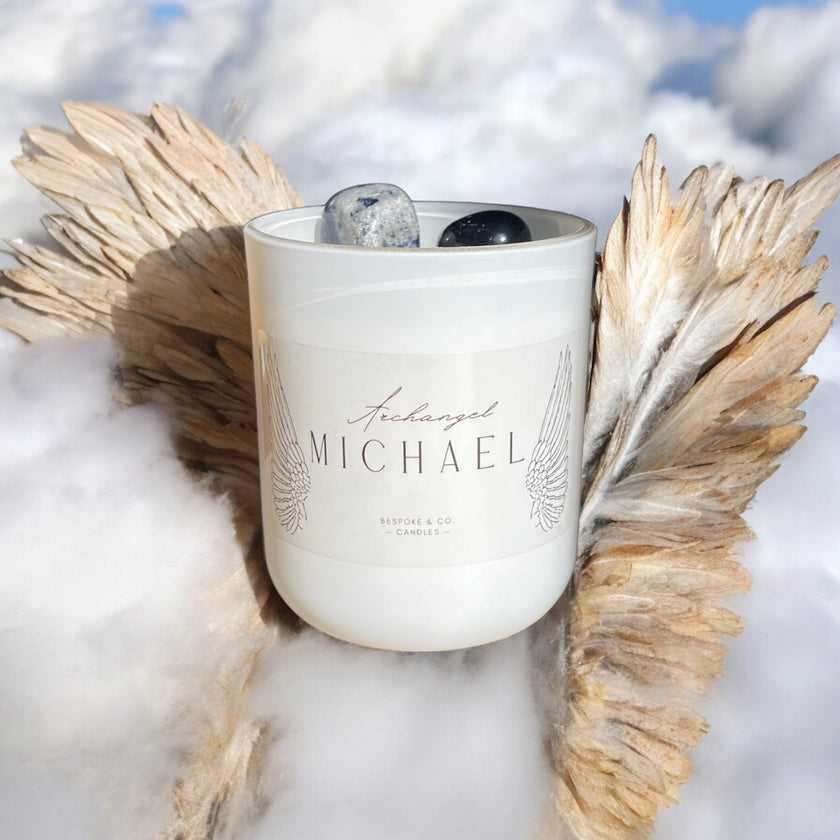 Bespoke & Co Candles - Archangel Michael Crystalline Candle