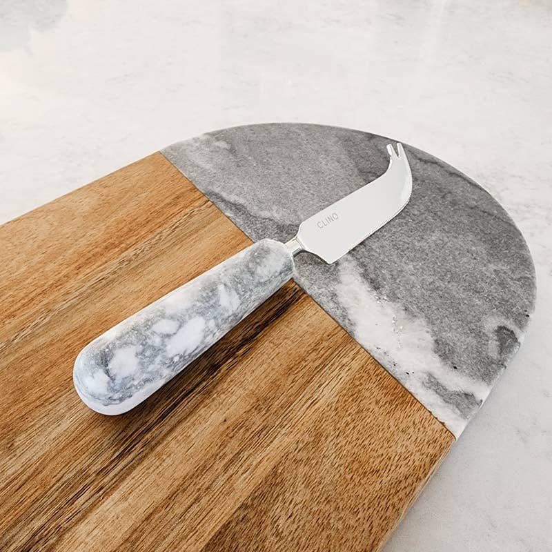 Grey Marble Cheese Knife