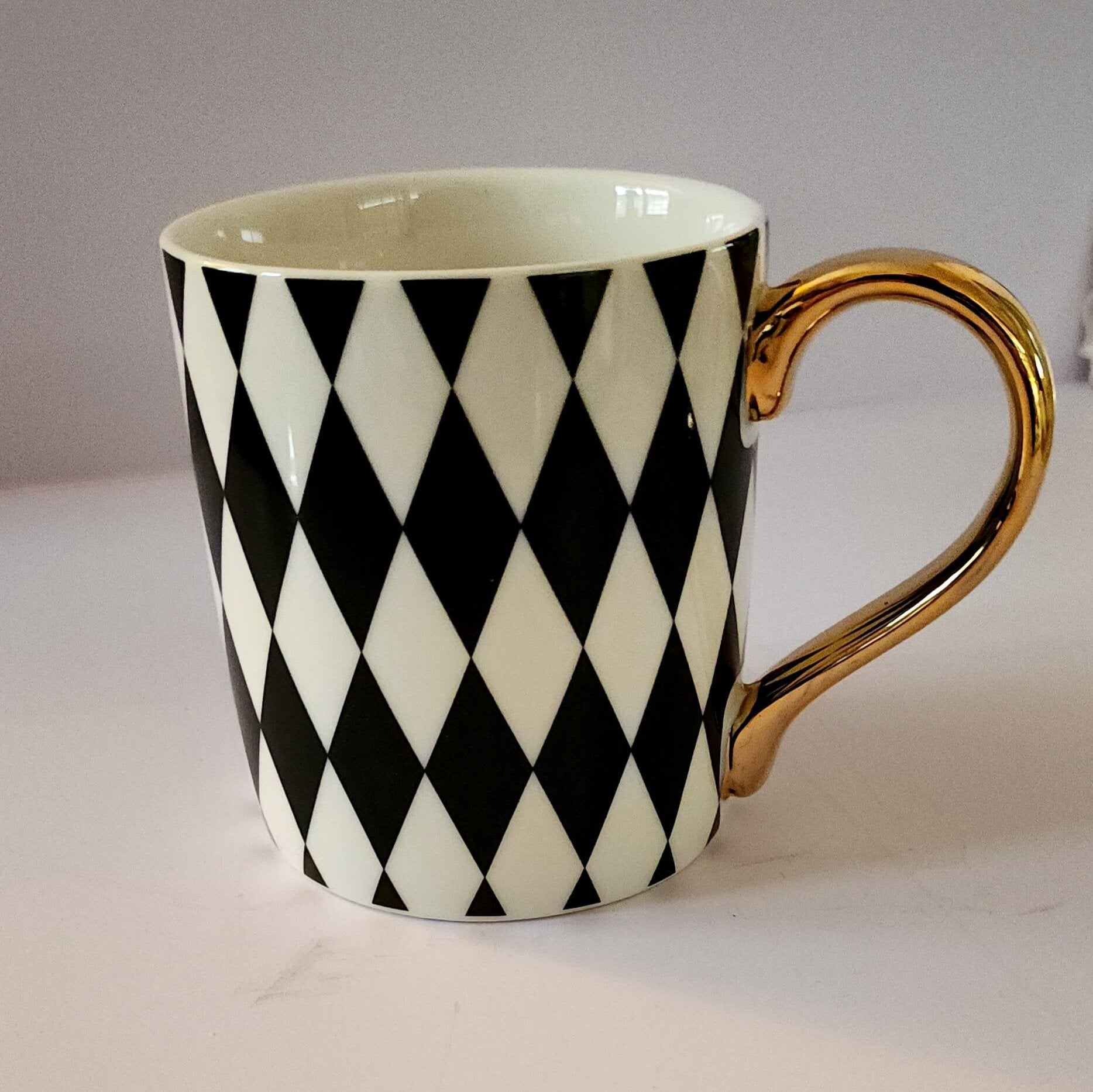 Mug - Diamond Check