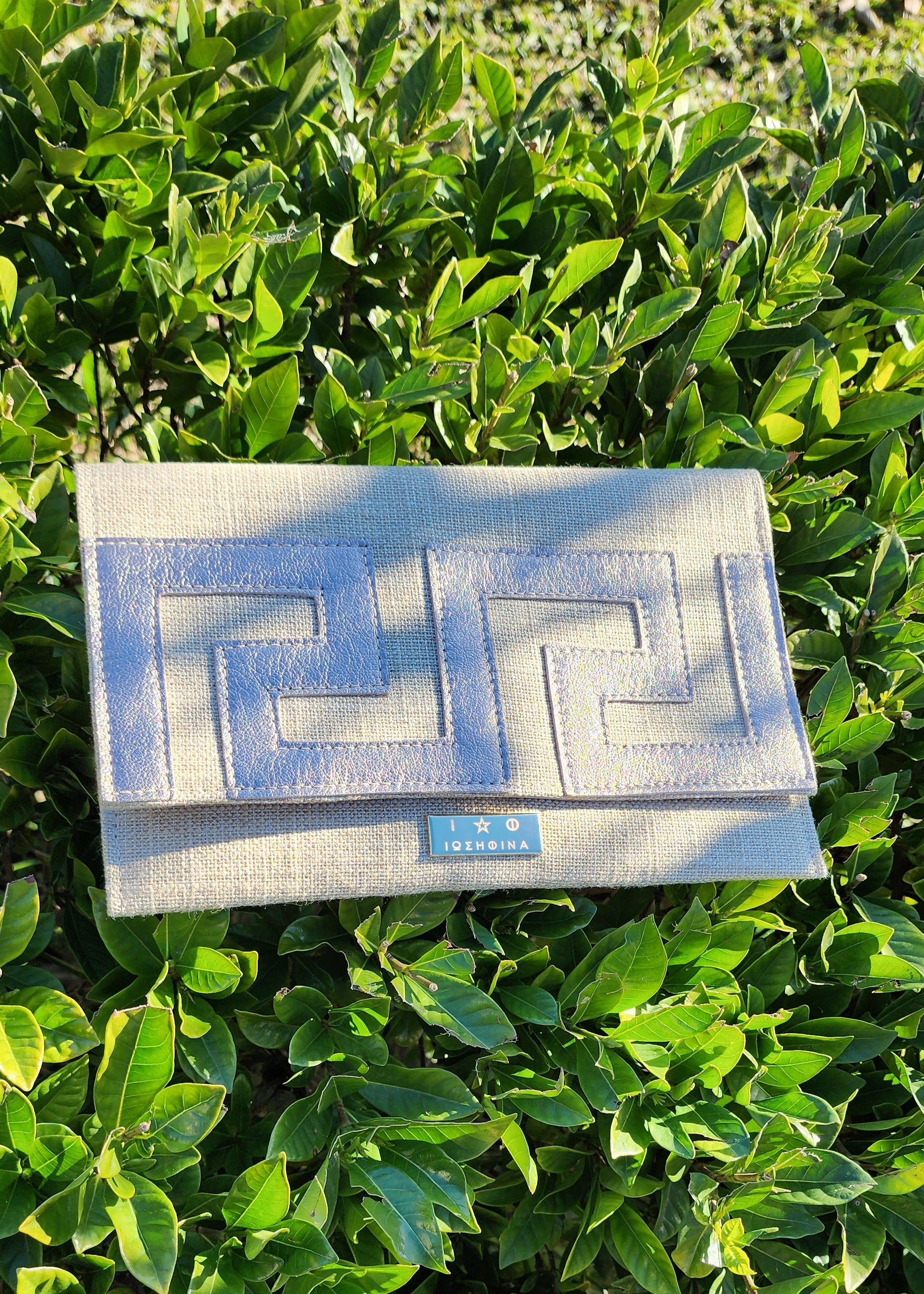 Ikarus Sand Clutch Bag by Iosifina