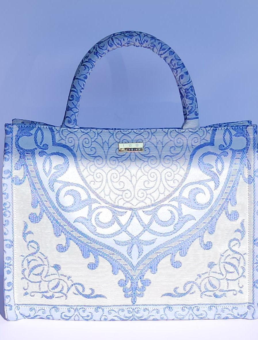 ALKAIA Blue Tote Bag