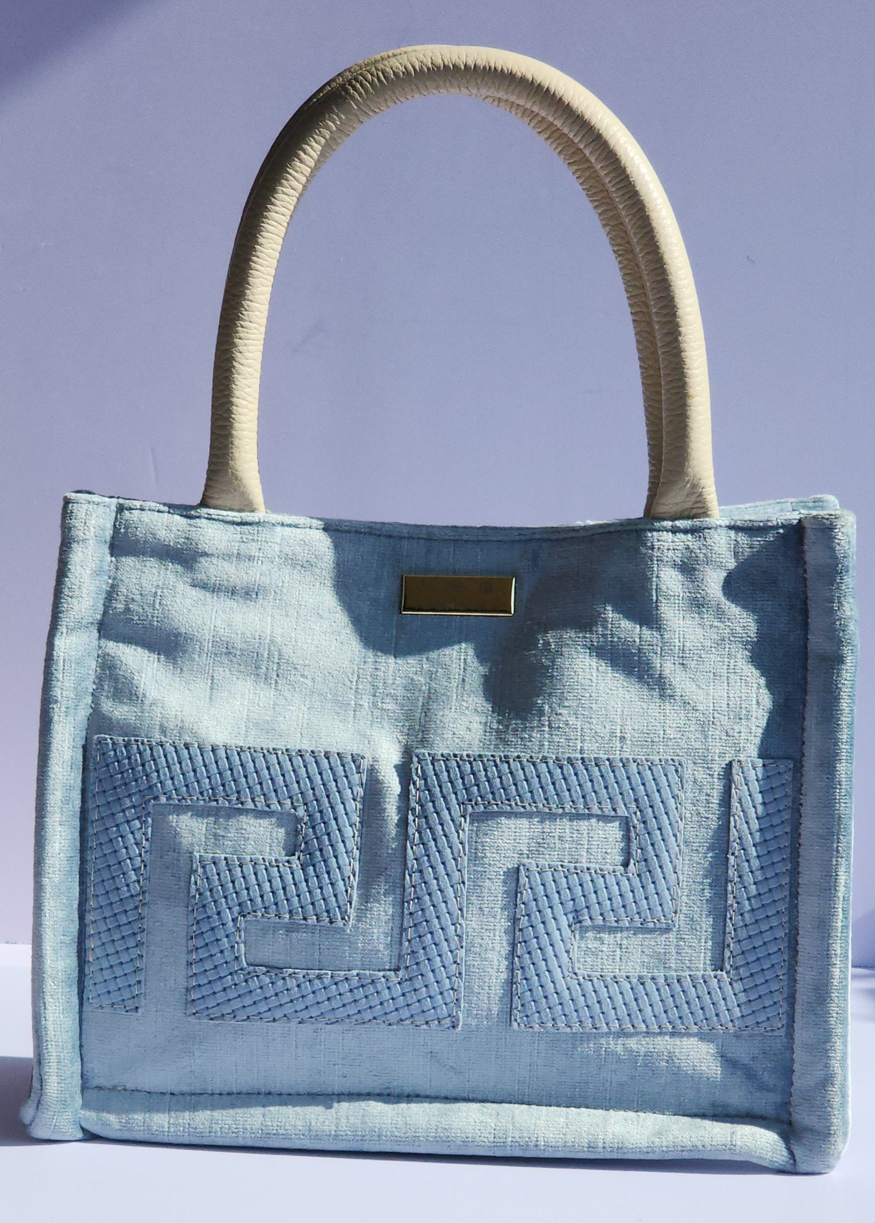 Atticus Small Tote Bag - Blue