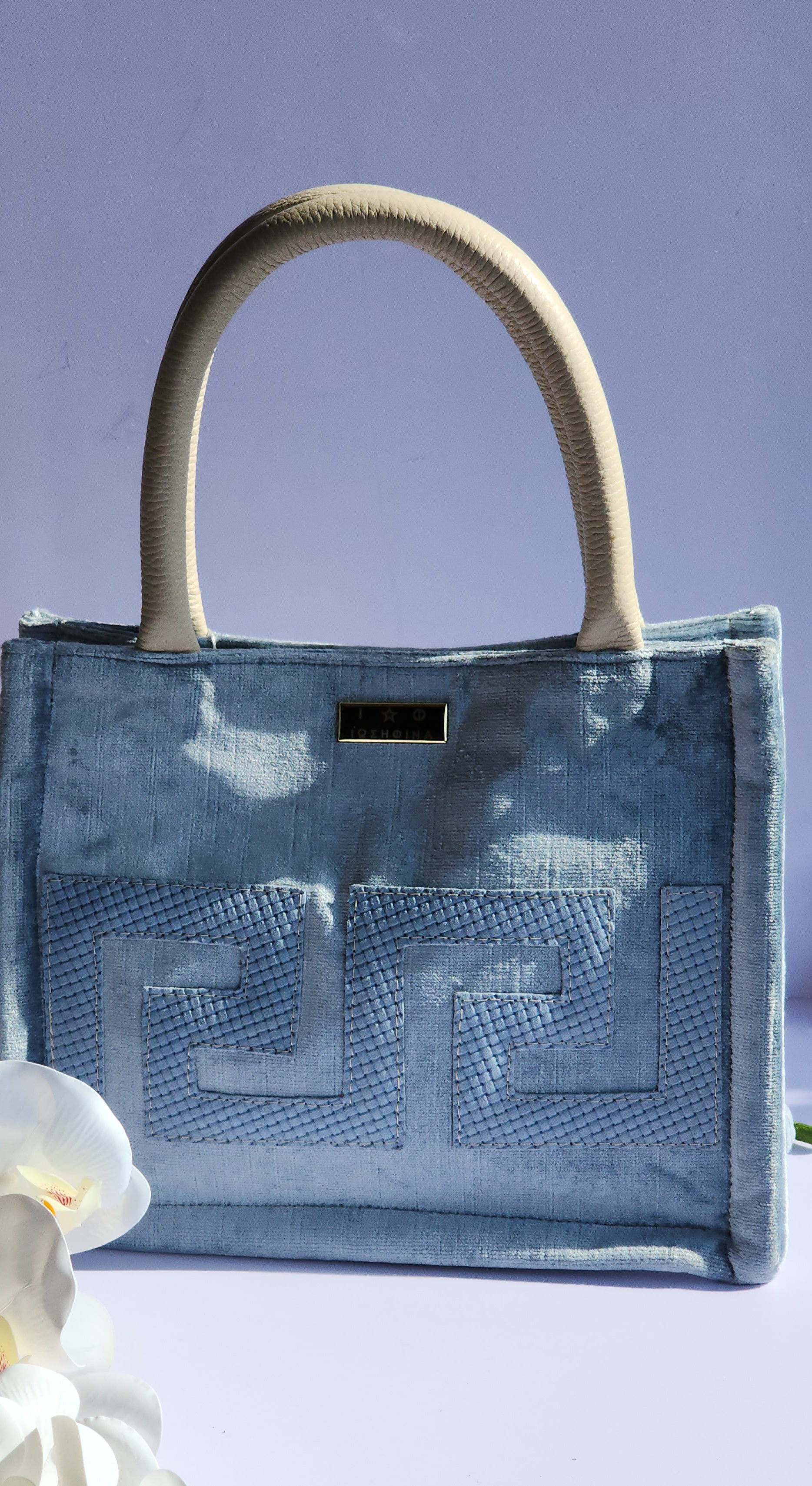 Atticus Small Tote Bag - Blue