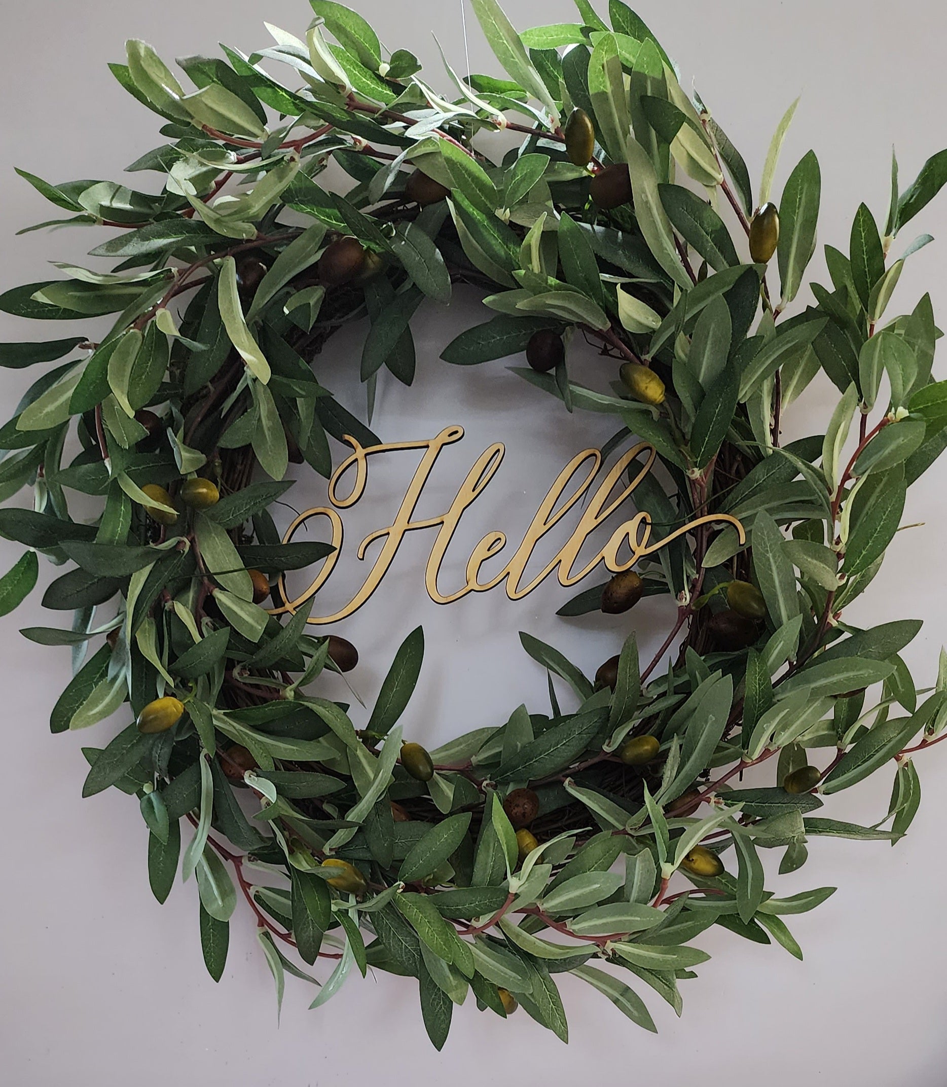 Olive Wreath (personalised)