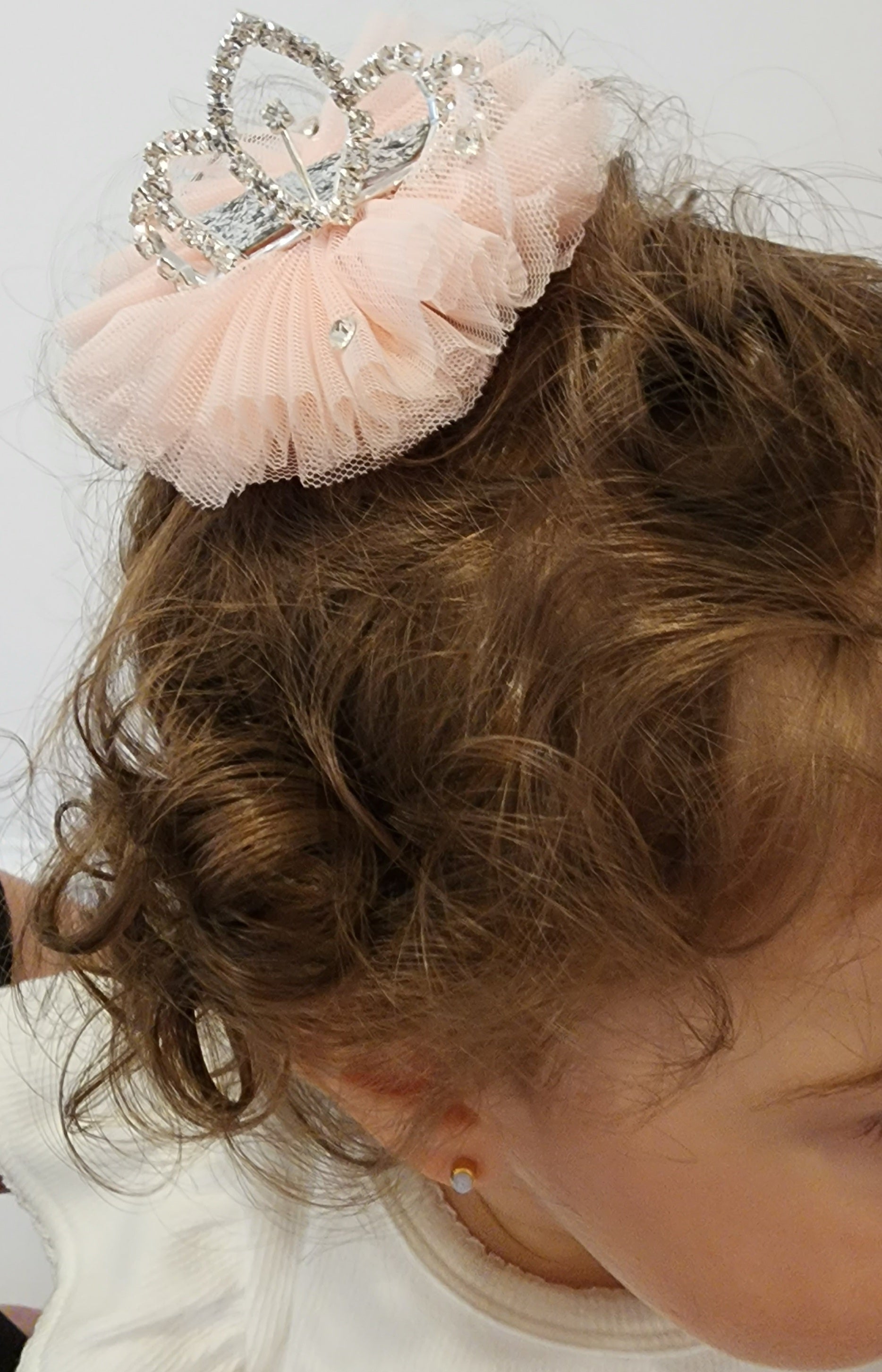 Tulle Tiara Baby Band