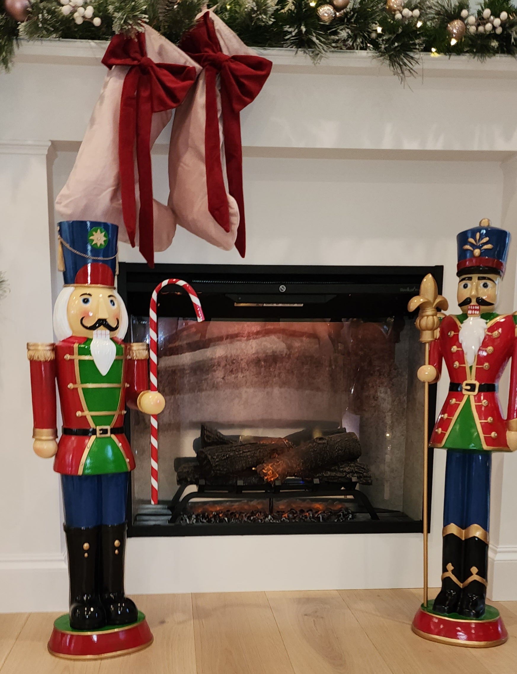 Battery Operated LIght Up Nutcrackers