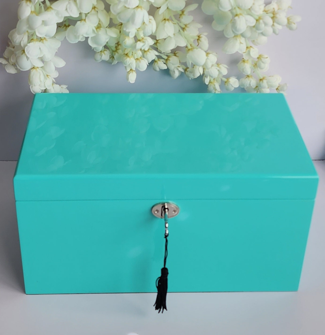 Jewellery Box - KIM (White) & TIFFANY (Turquoise)