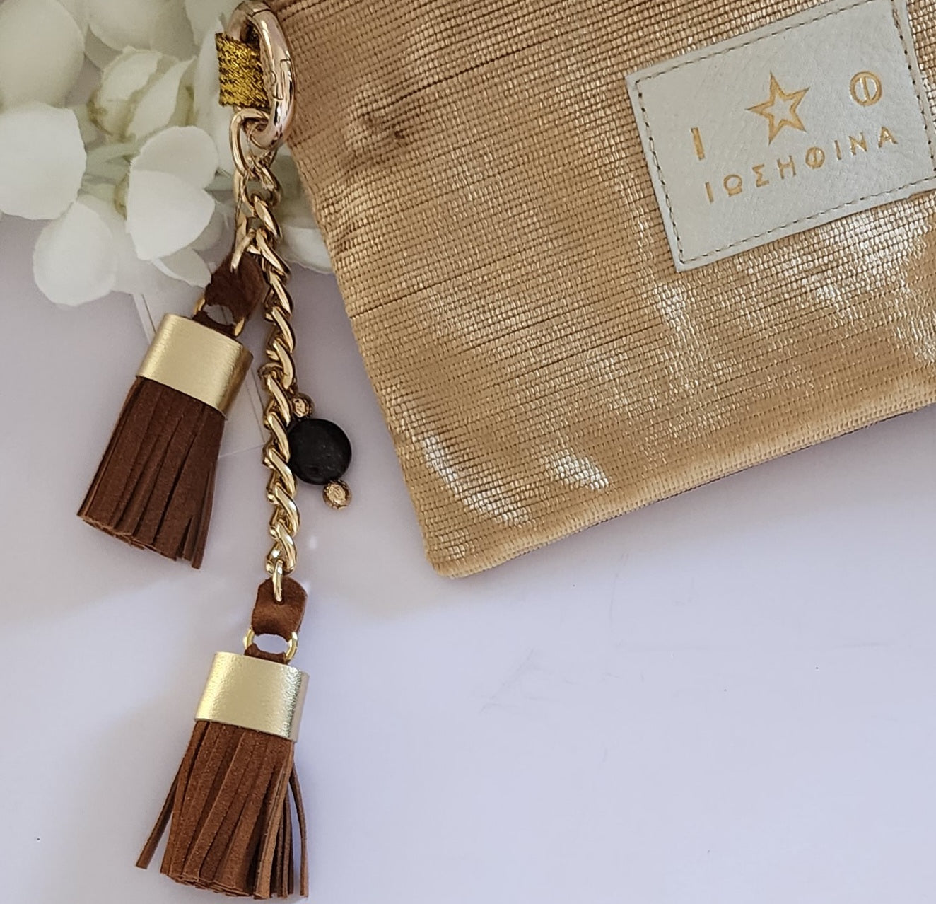 Bag Key Chain Accessory - Handmade in Greece