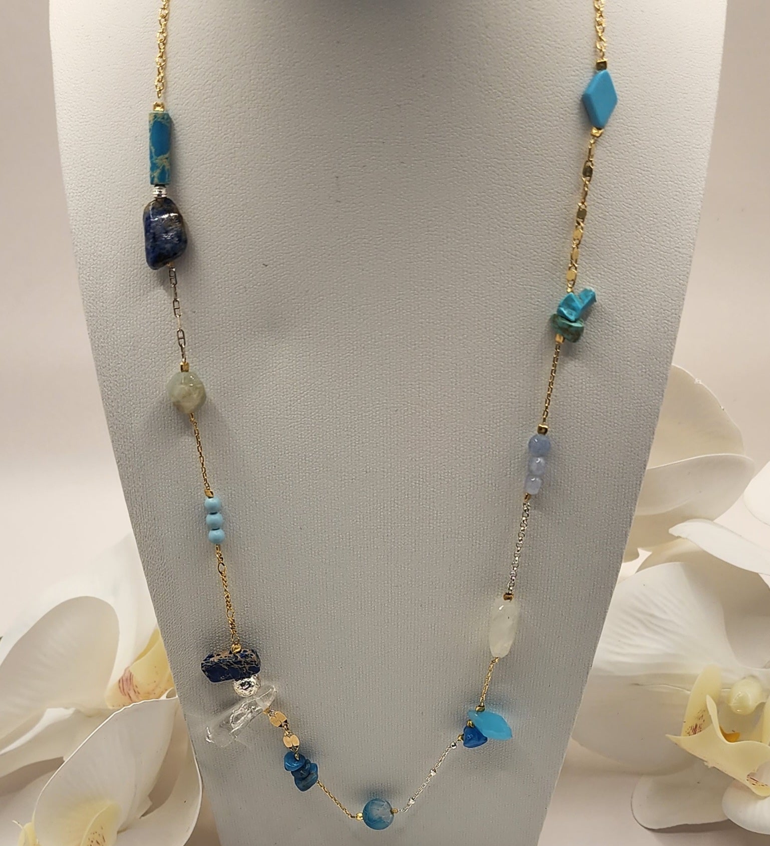 Aliki Multi Necklace by Iosifina Stars