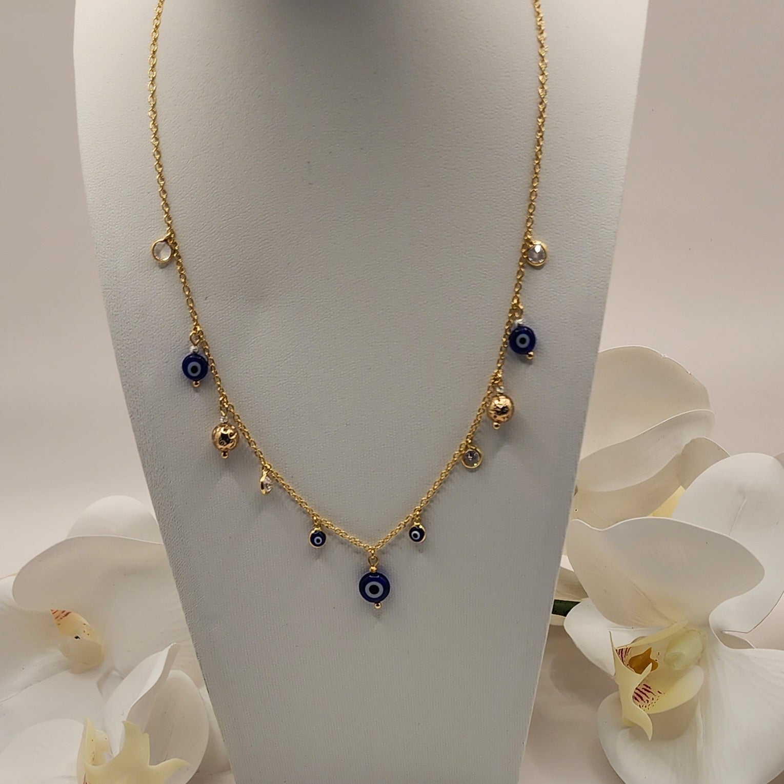 Girl's Eyes Necklace by Iosifina Stars