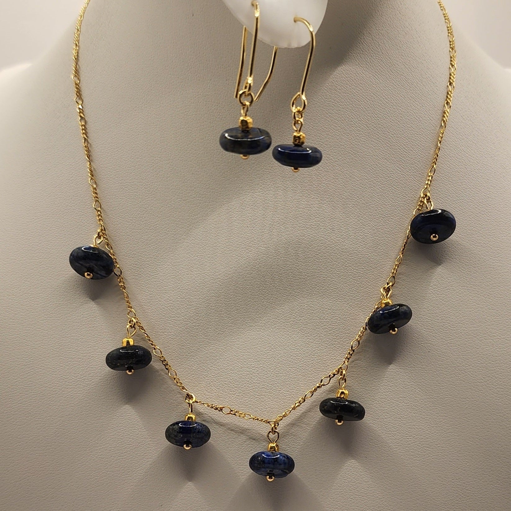 Necklace Lapis by Iosifina Stars
