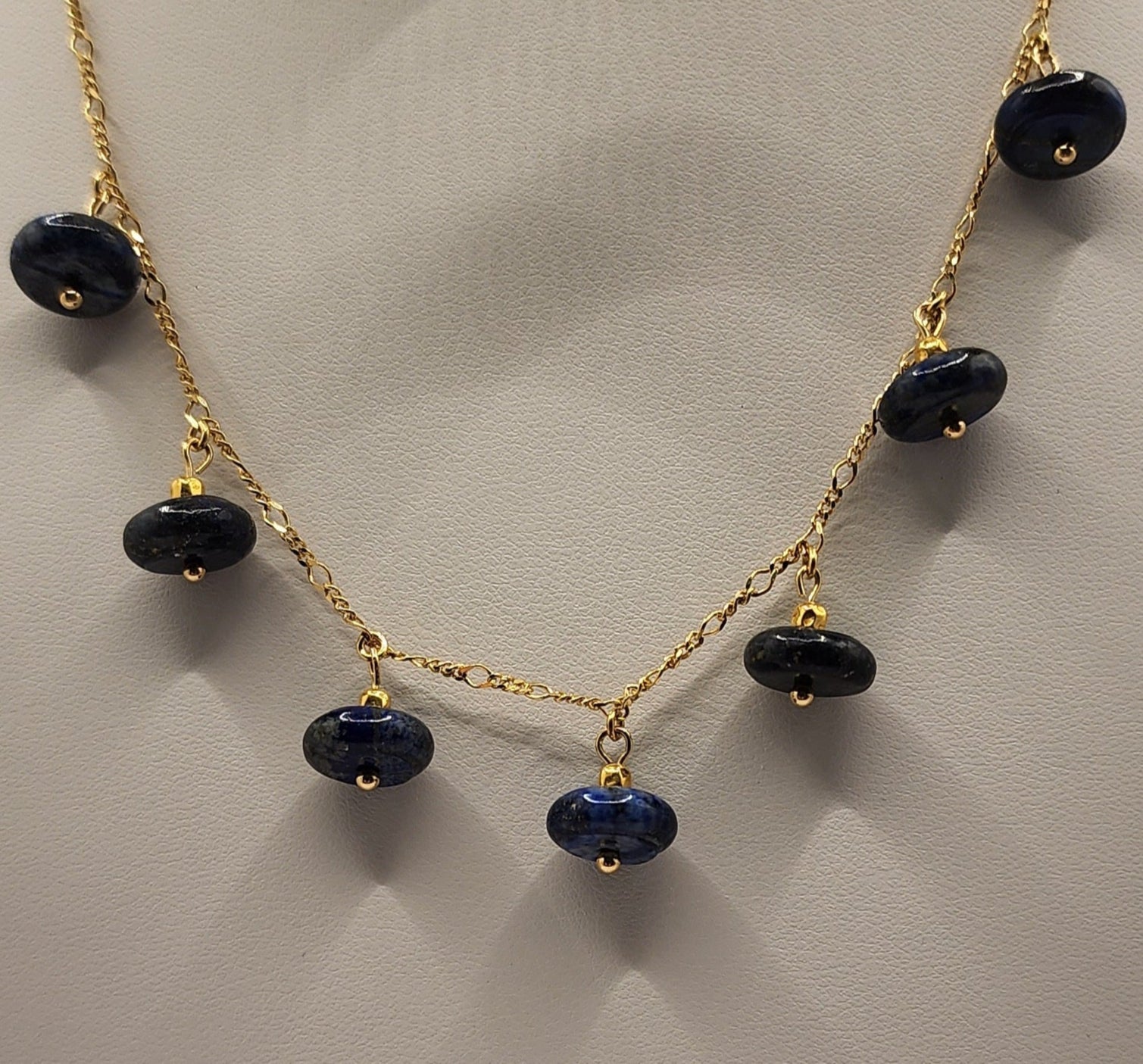 Necklace Lapis by Iosifina Stars