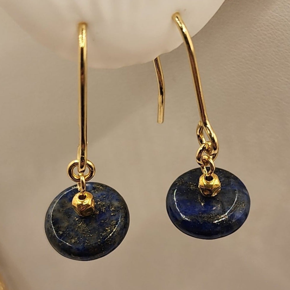 Earrings Lapis by Iosifina Stars