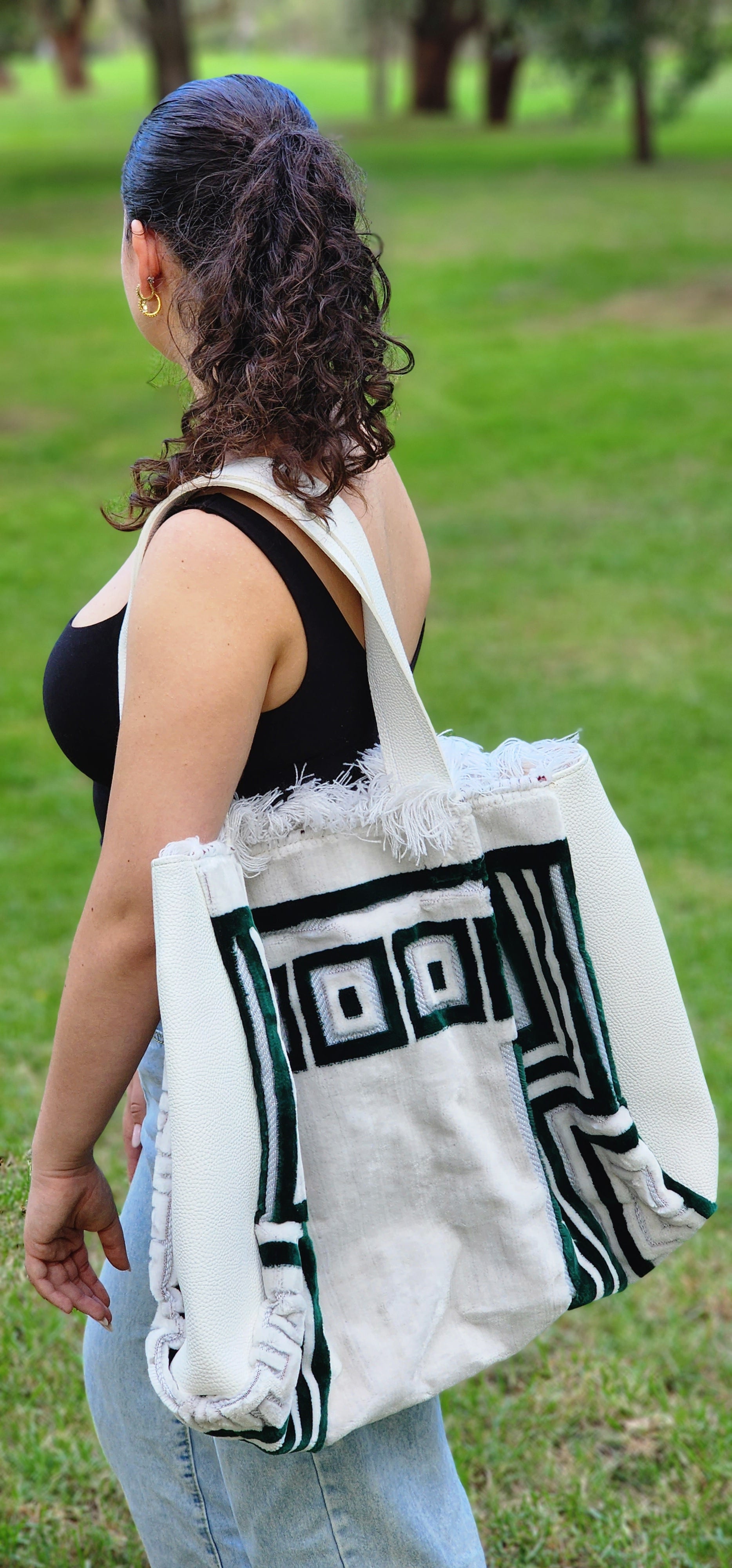 Meander Luxe Carryall -  Iosifina Stars