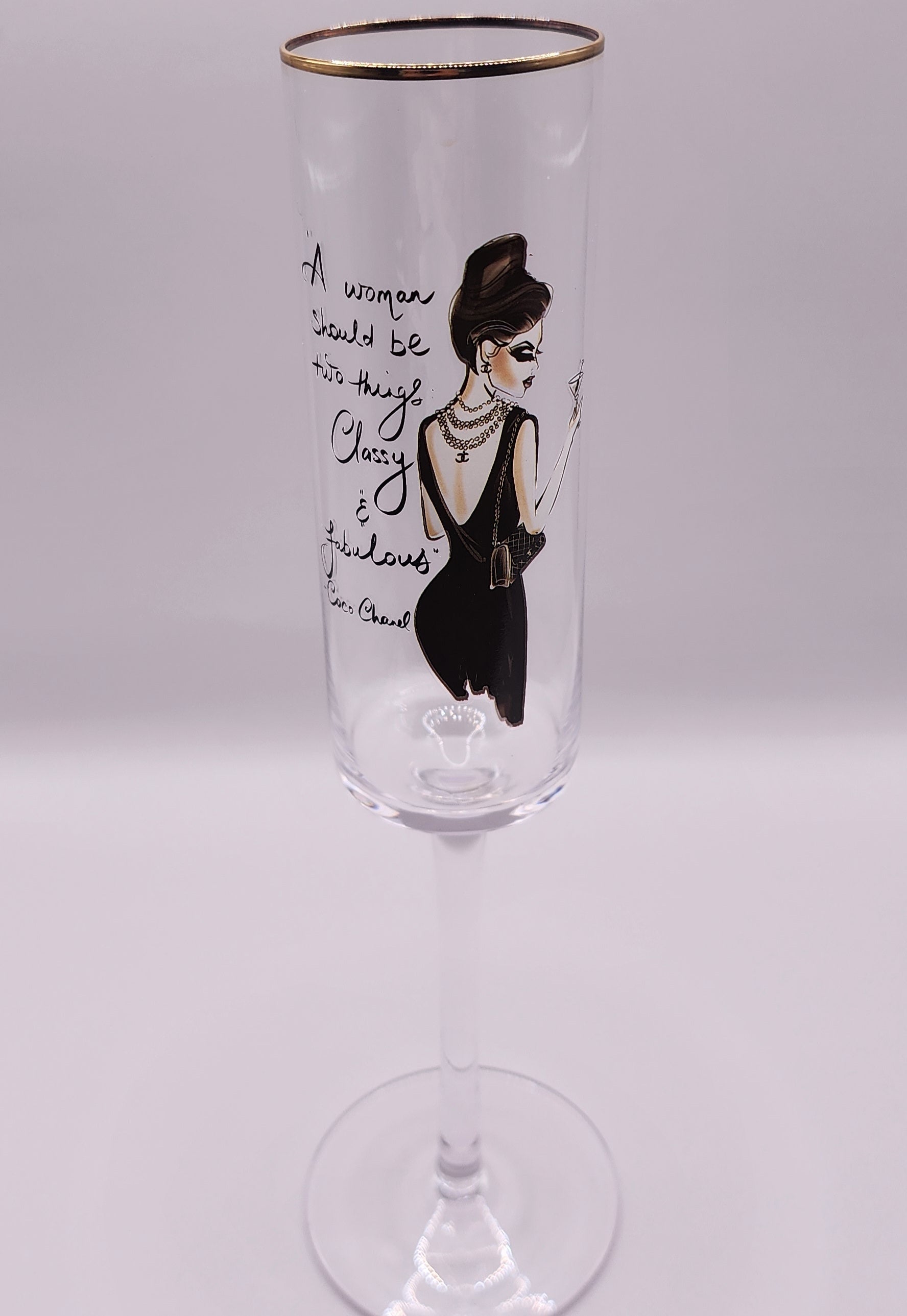 Patrizia Terranova - Glam Champagne Flute - 4 Styles Available