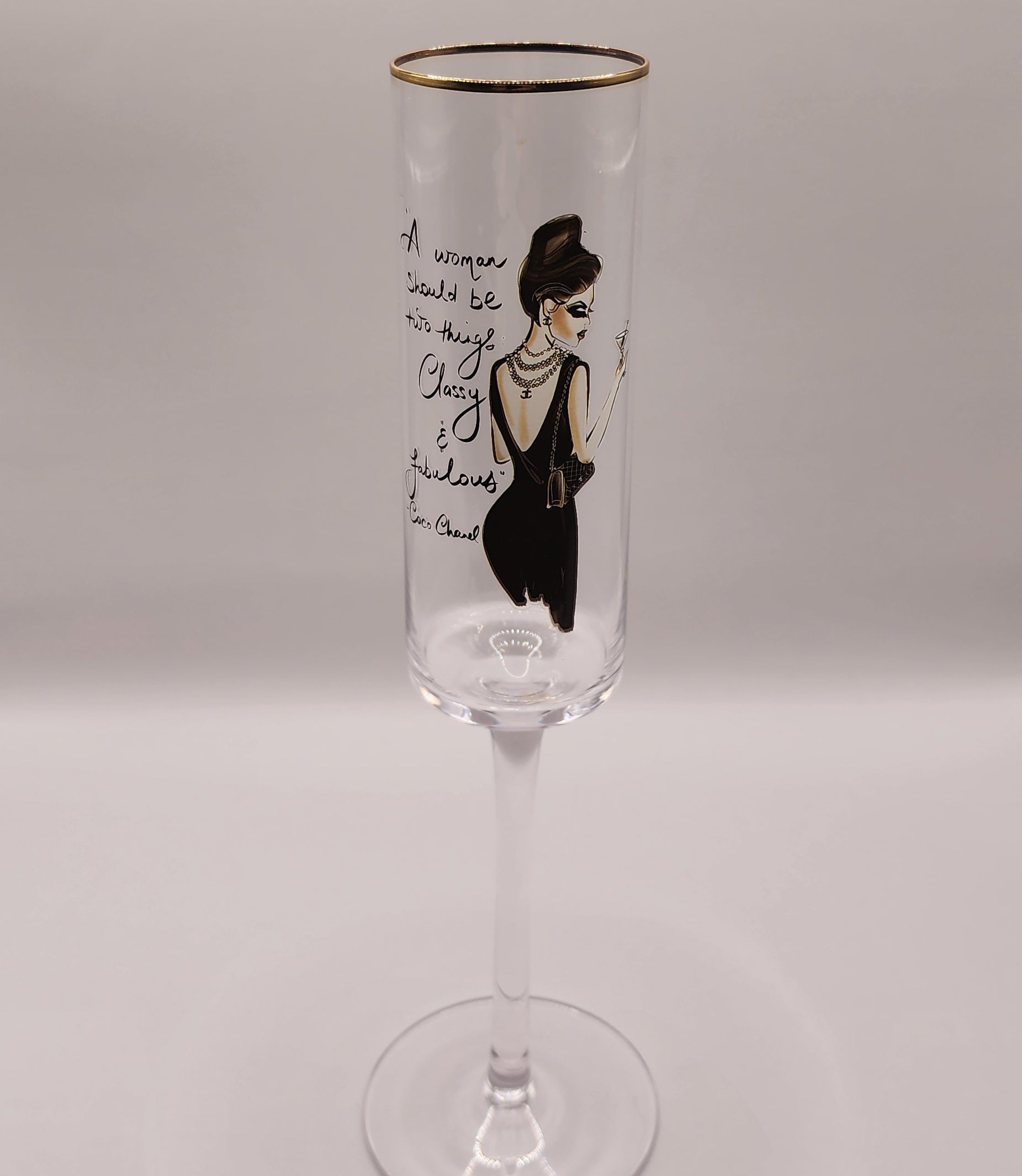 Patrizia Terranova - Glam Champagne Flute - 4 Styles Available