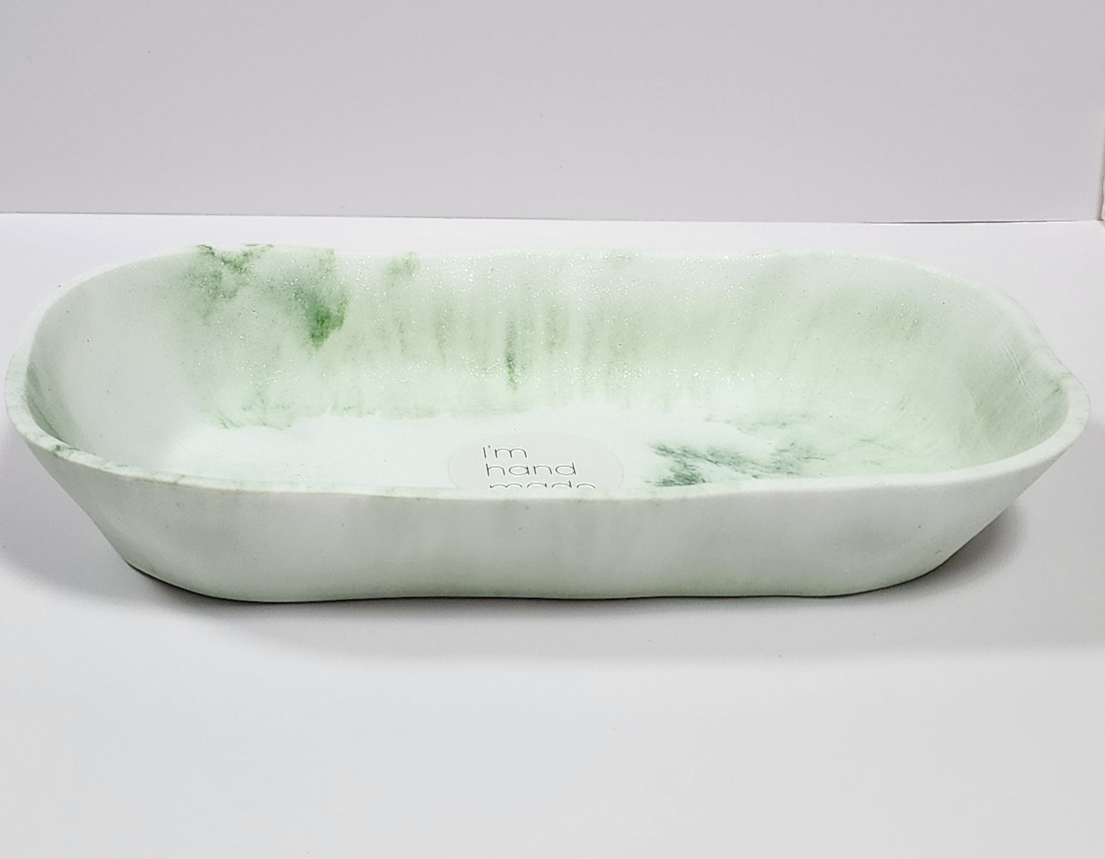 Marble look Resin Dish