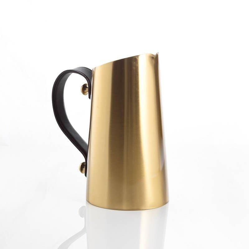 Brass Jug with C Handle