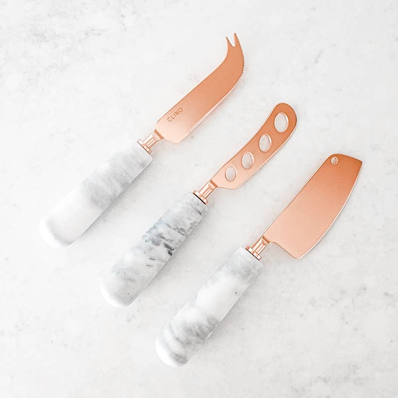 Marble Cheese Knife Set