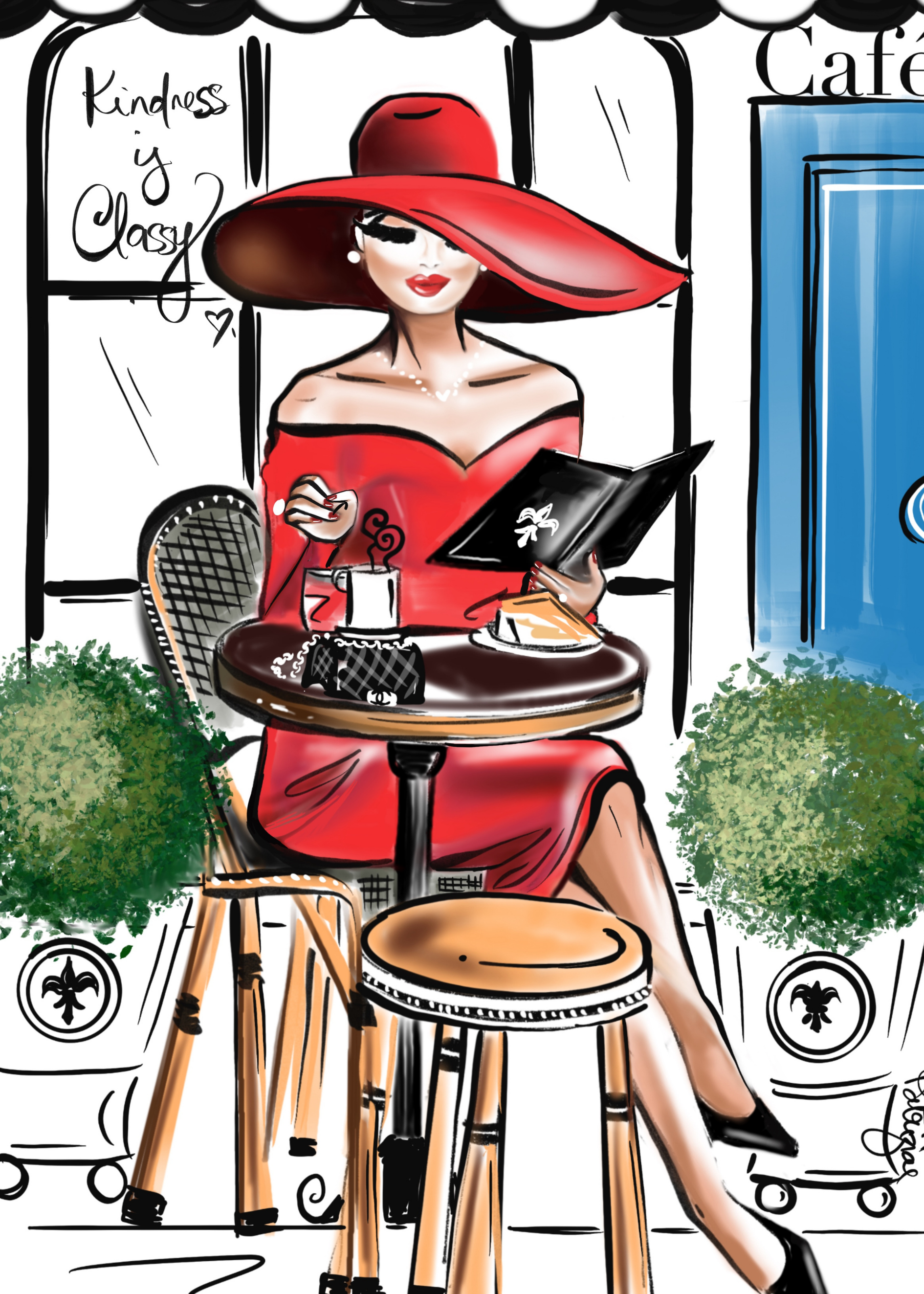 Patrizia Terranova - Glam Tea Towel - GTT013
