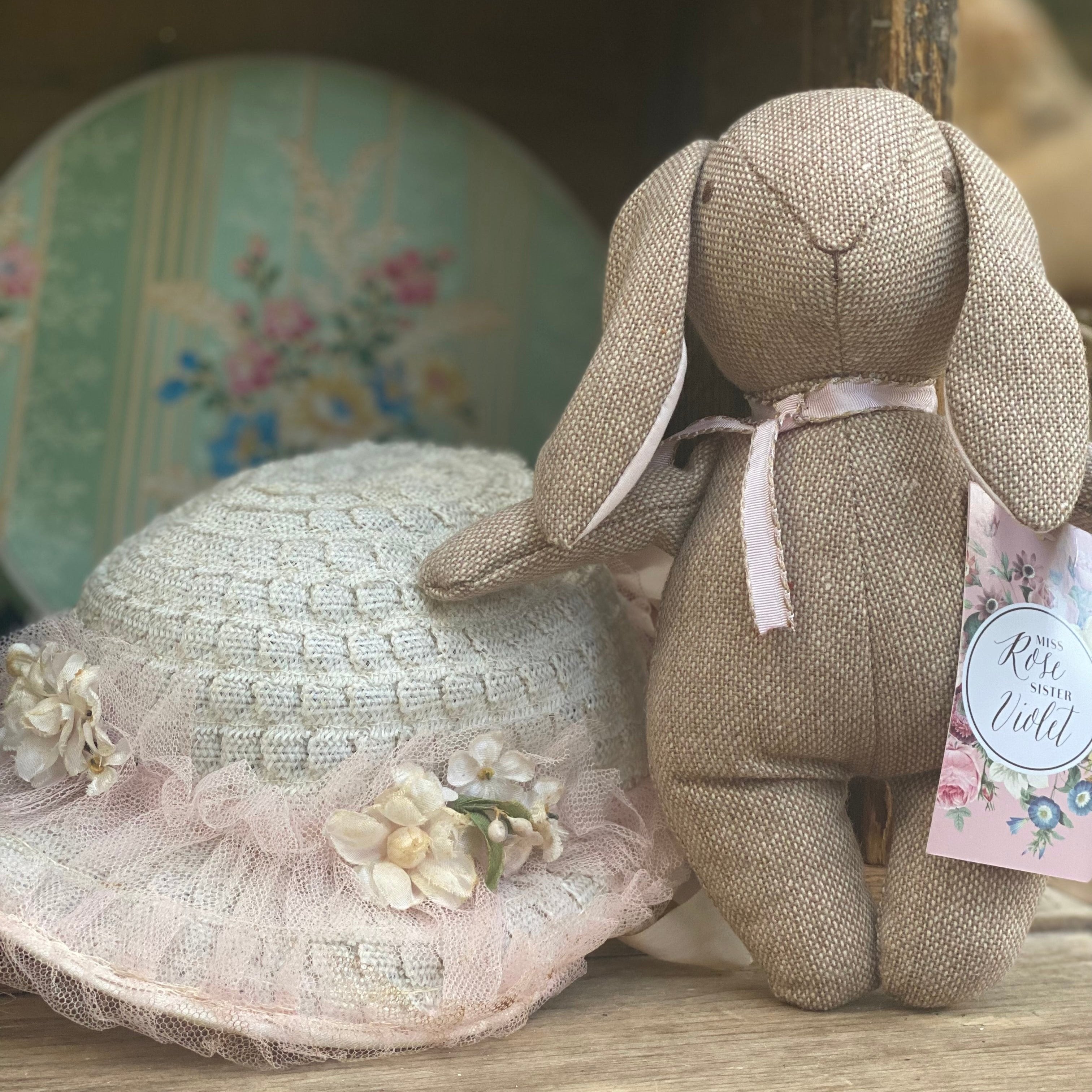 Tweed Bunny Soft Toys