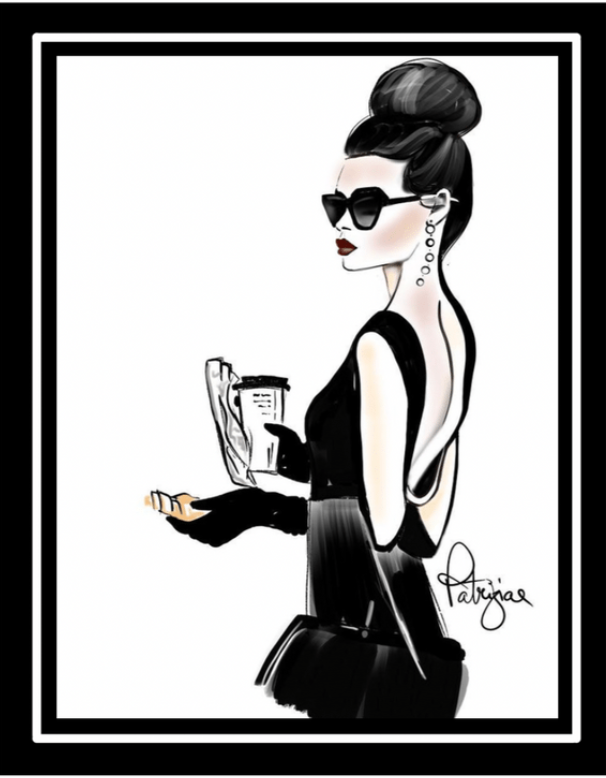 Patrizia Terranova - Glam Tea Towel - GTT002