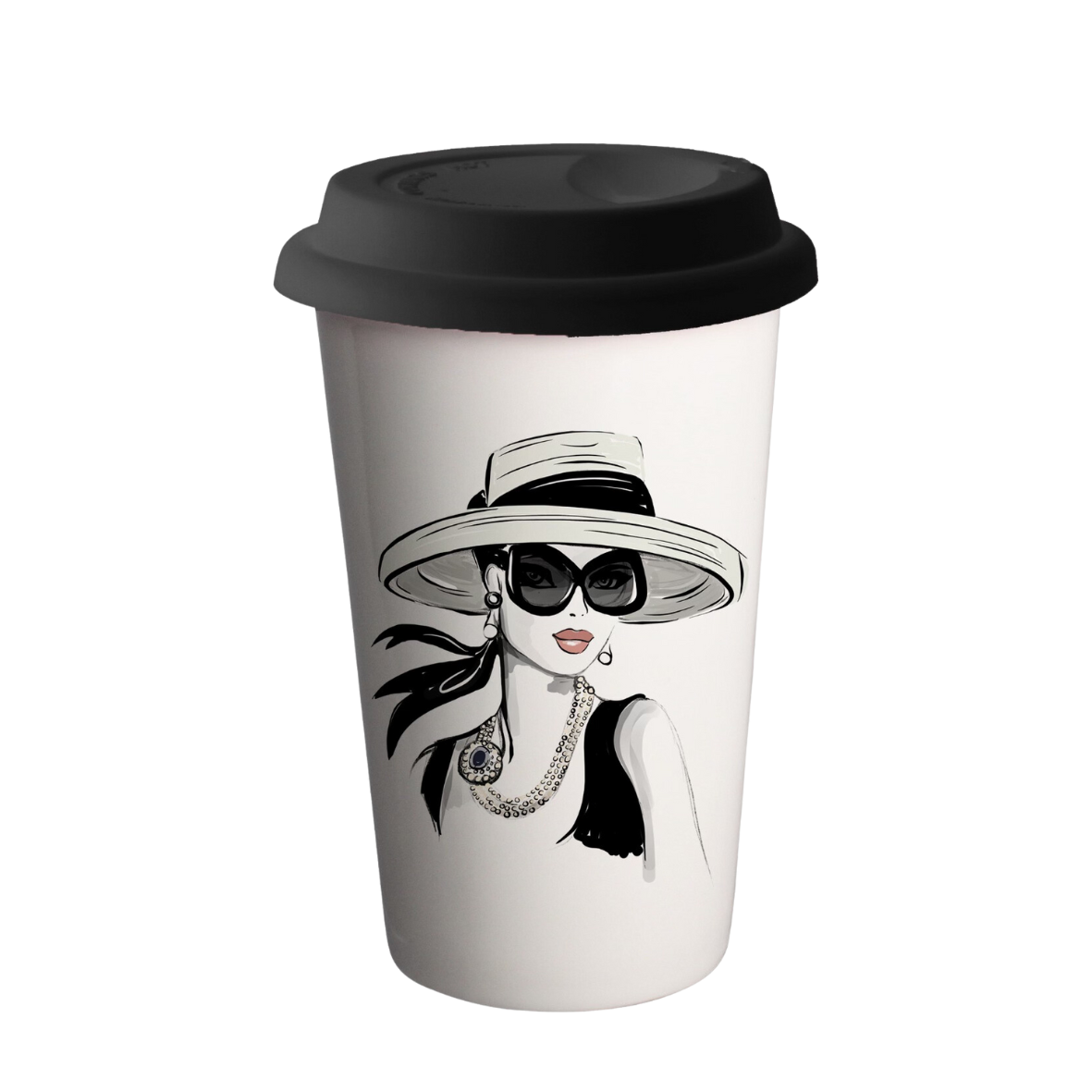 Patrizia Terranova - Glam Travel Mug - Audrey