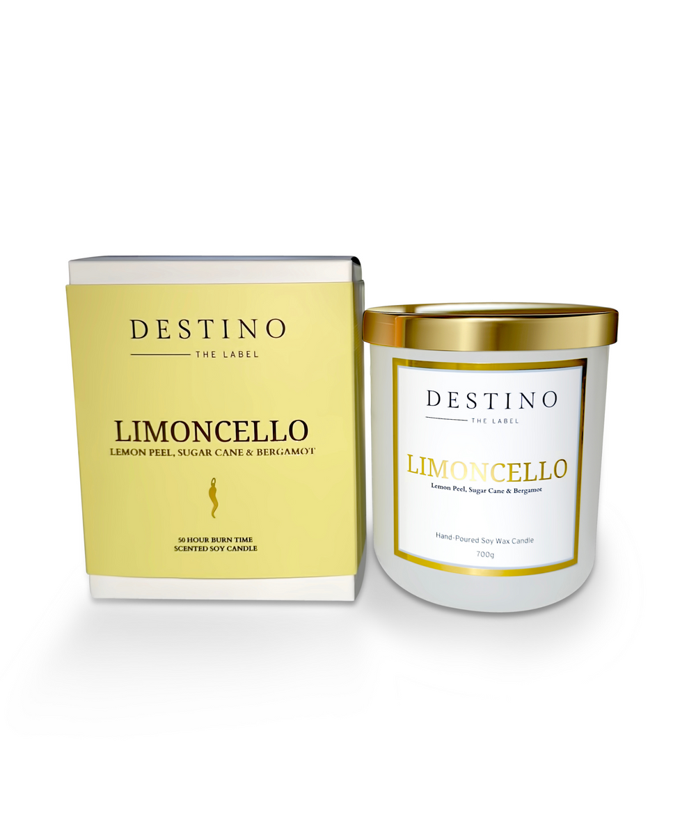 Limoncello Candle by Destino The Label