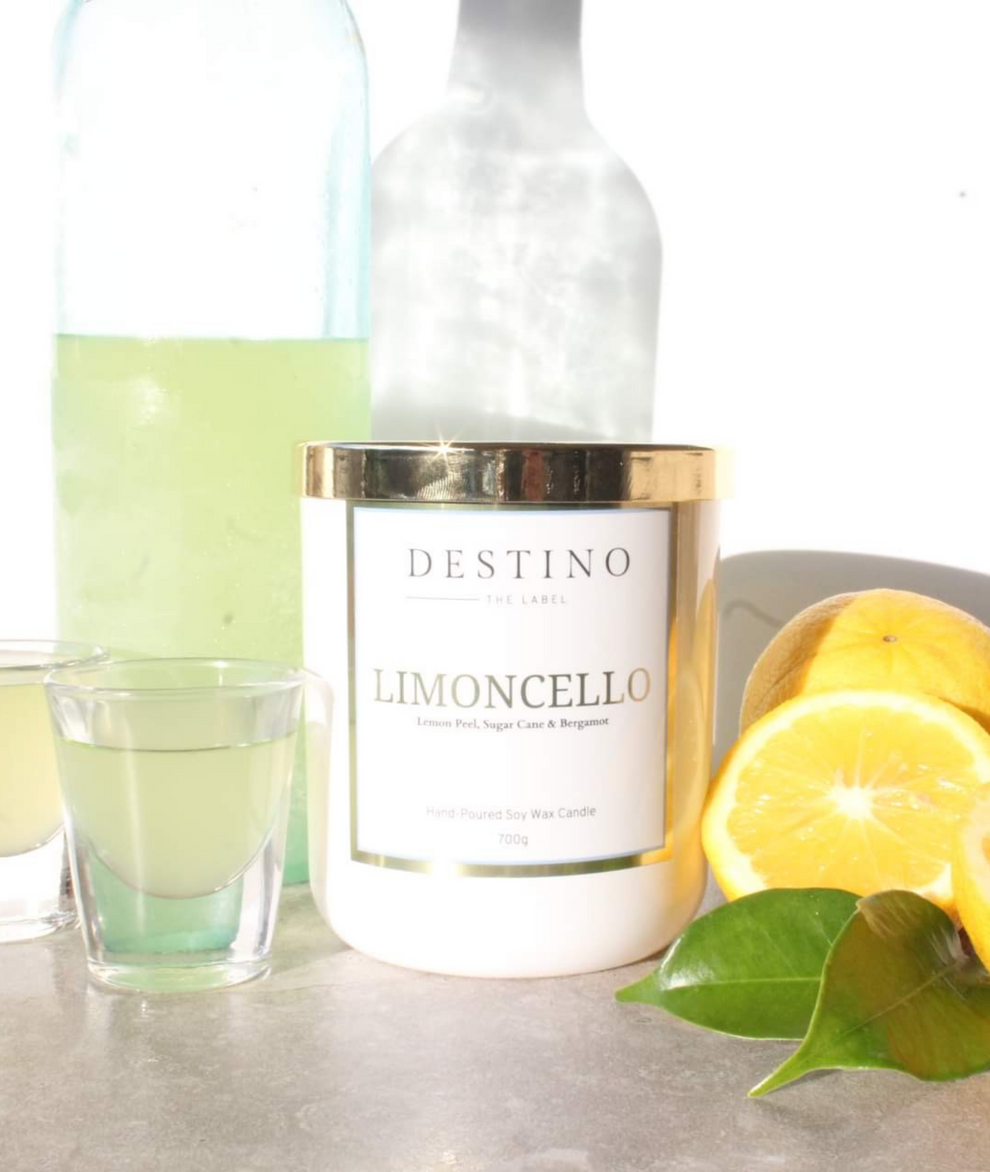 Limoncello Candle by Destino The Label