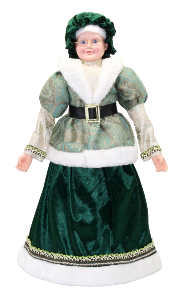 Mrs Claus - Paisley Sage (60cm)