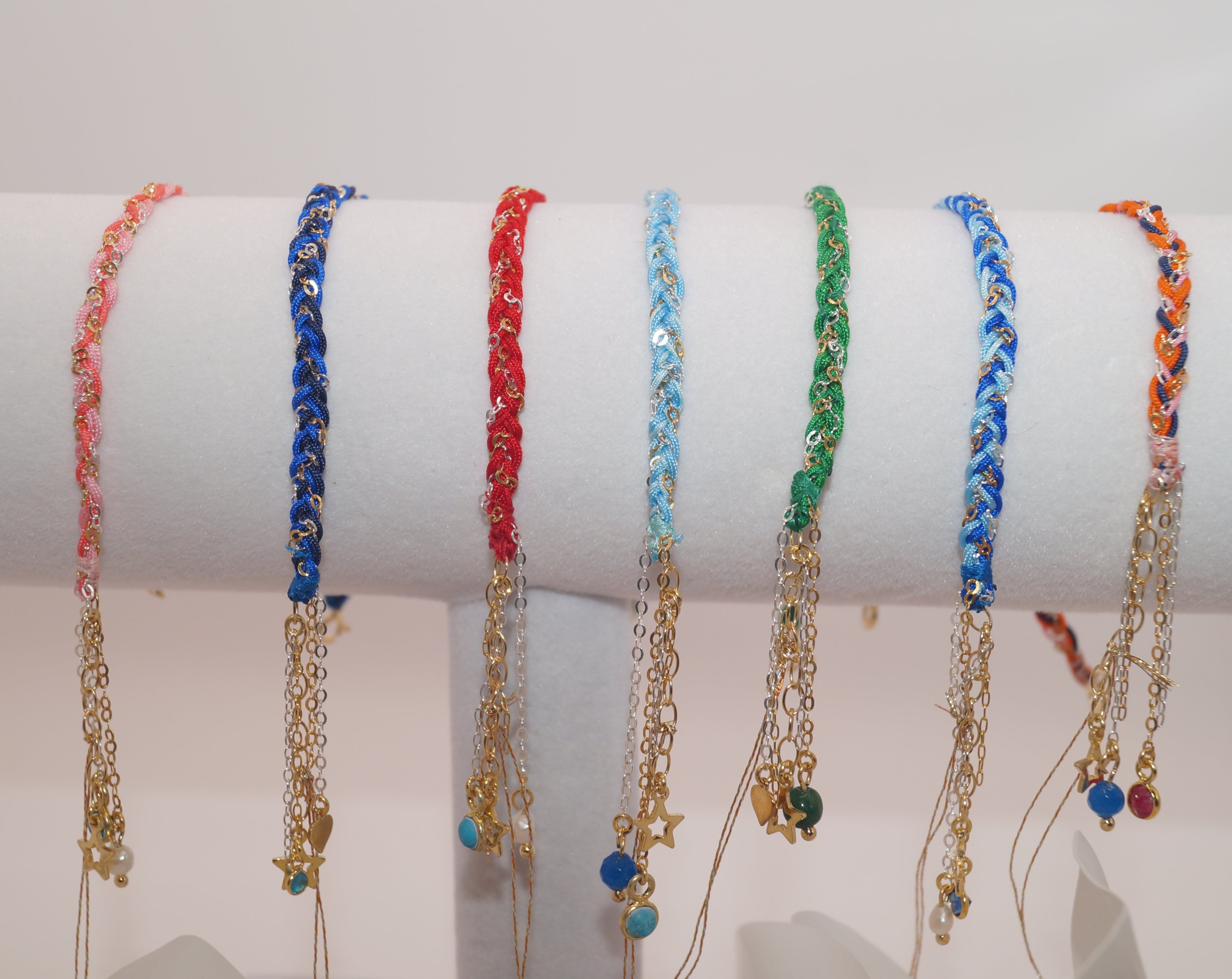 Stenia Cord Bracelet by Iosifina Bracelet