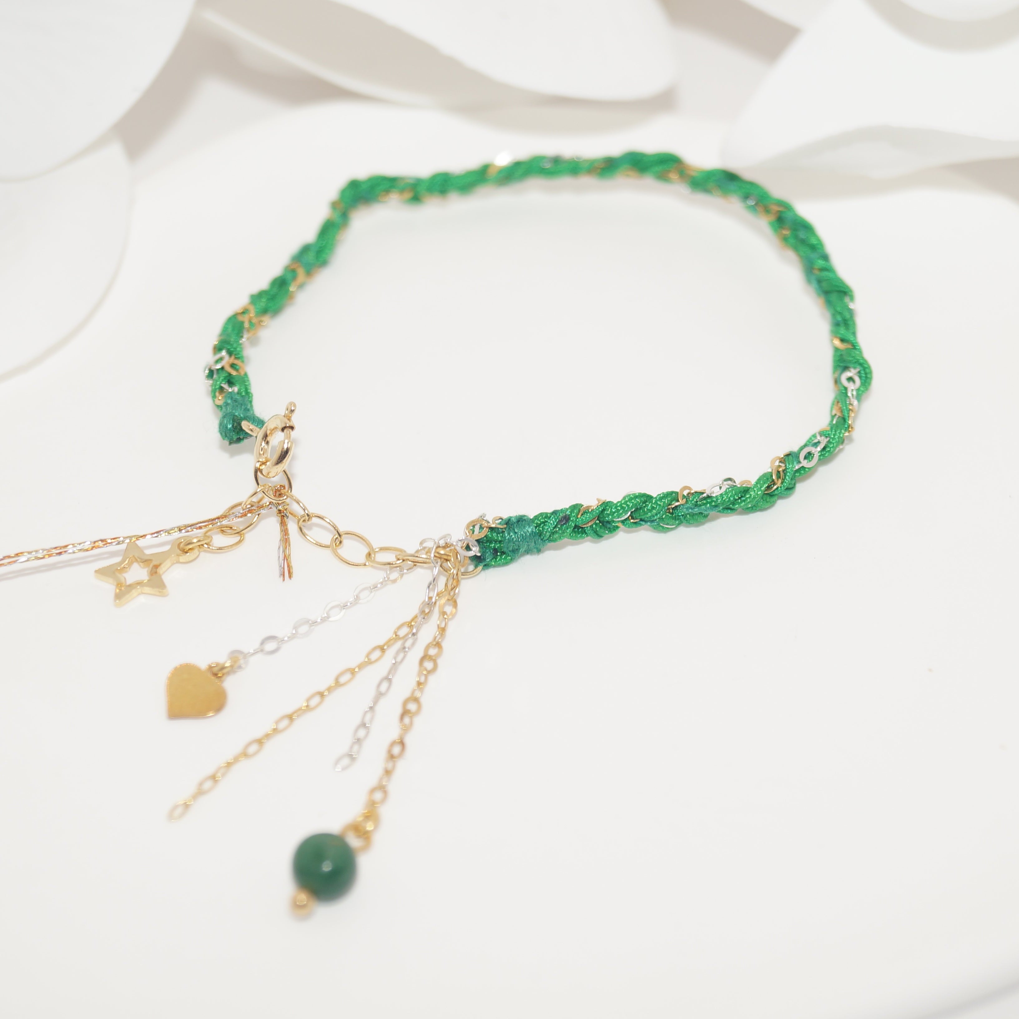 Stenia Cord Bracelet by Iosifina Bracelet