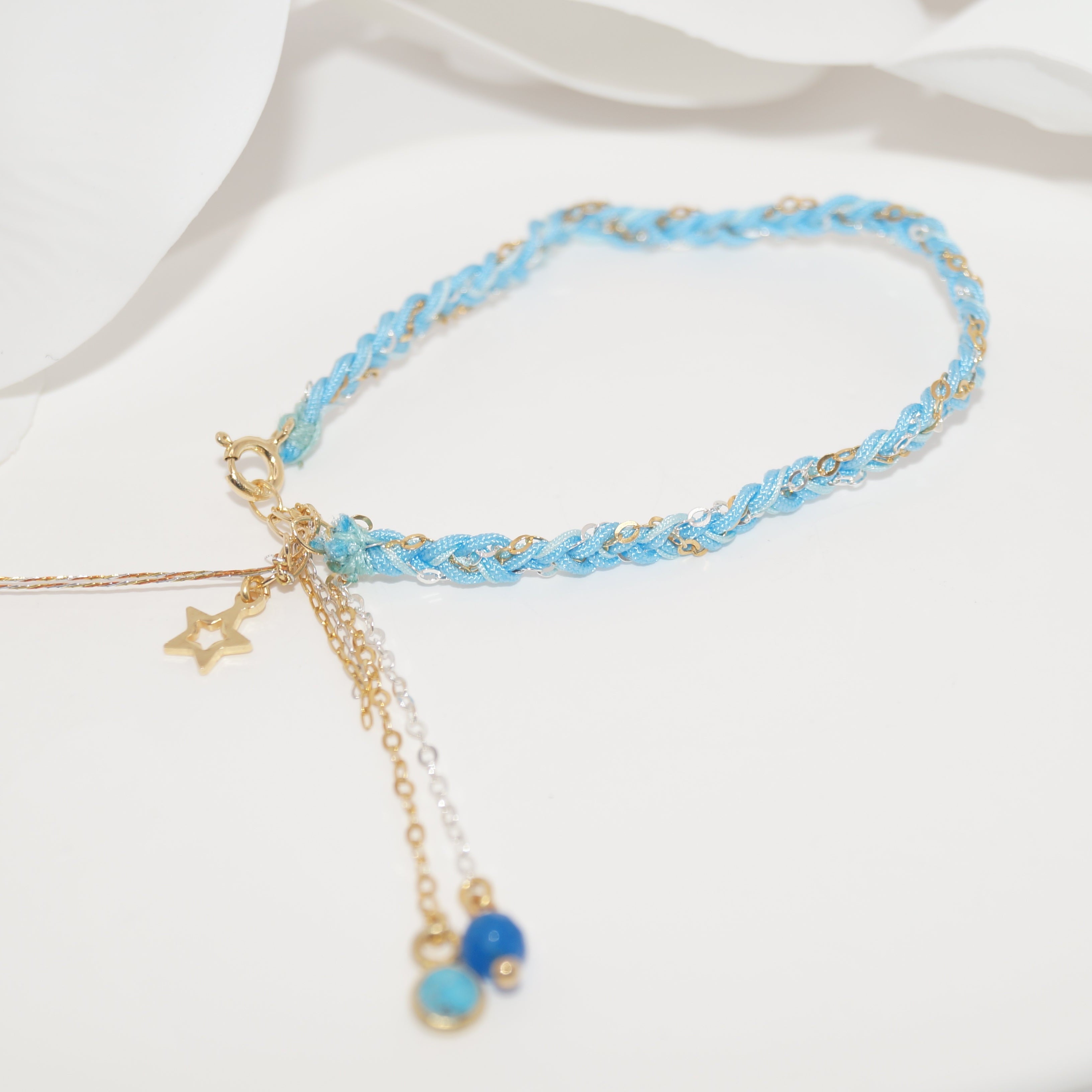 Stenia Cord Bracelet by Iosifina Bracelet