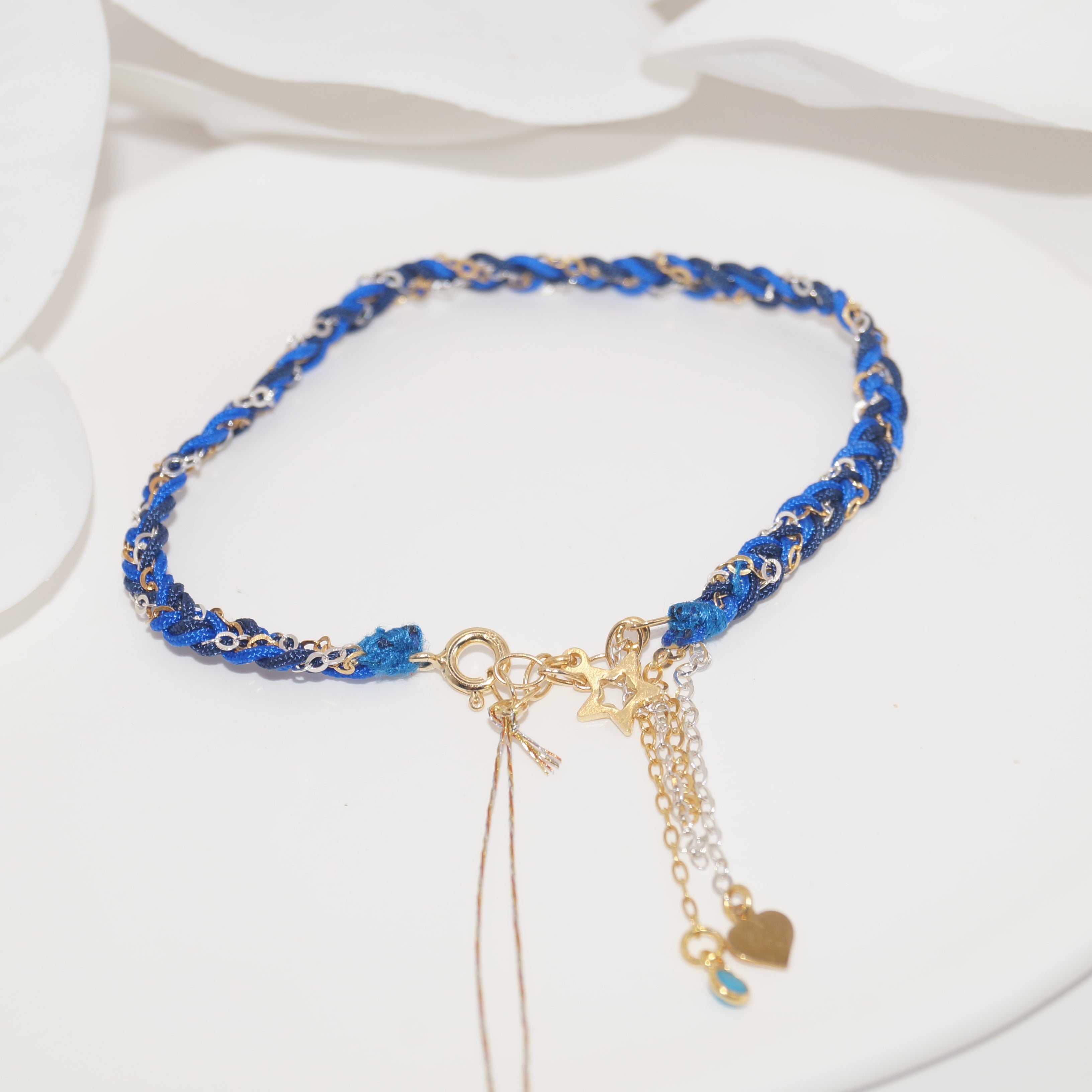Stenia Cord Bracelet by Iosifina Bracelet