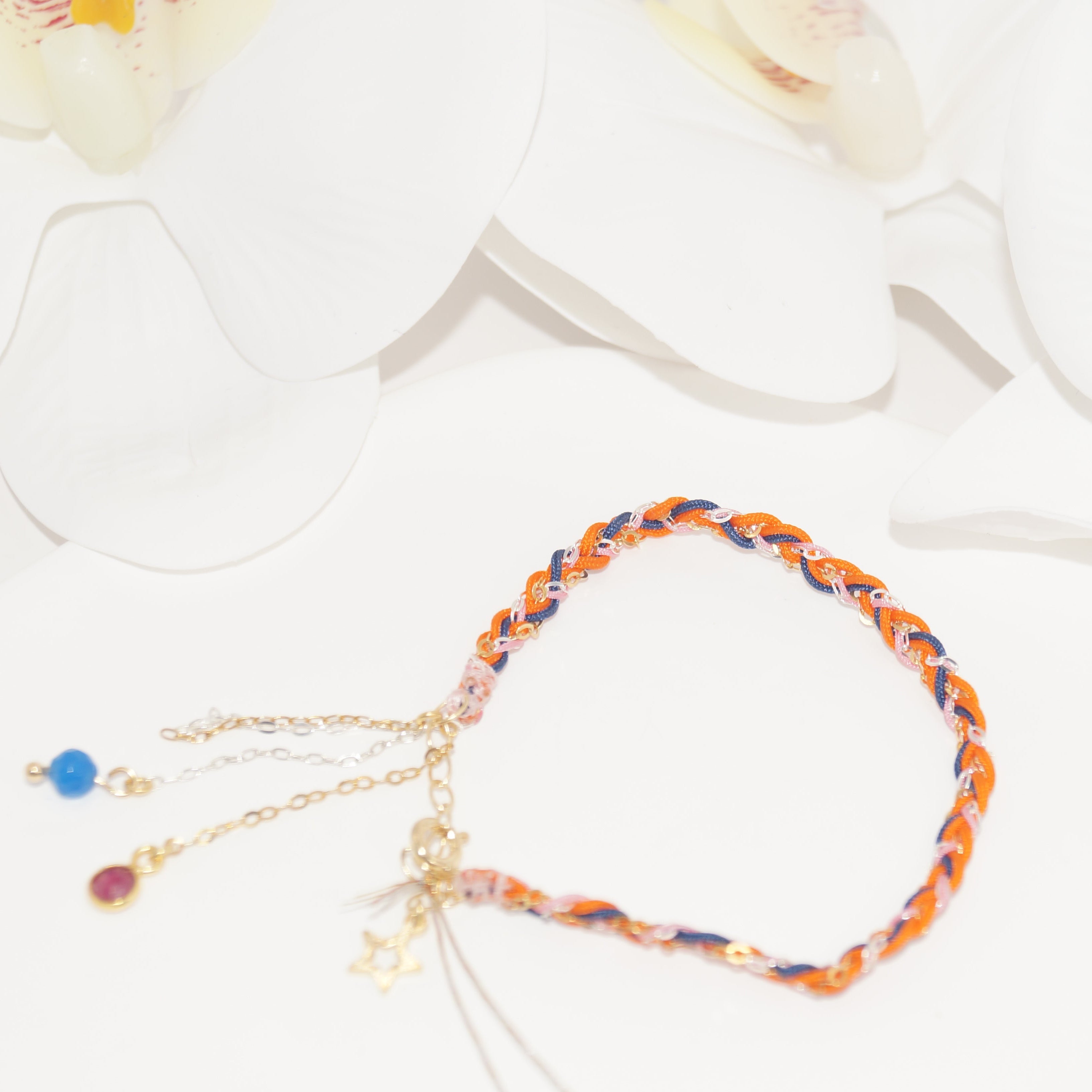 Stenia Cord Bracelet by Iosifina Bracelet